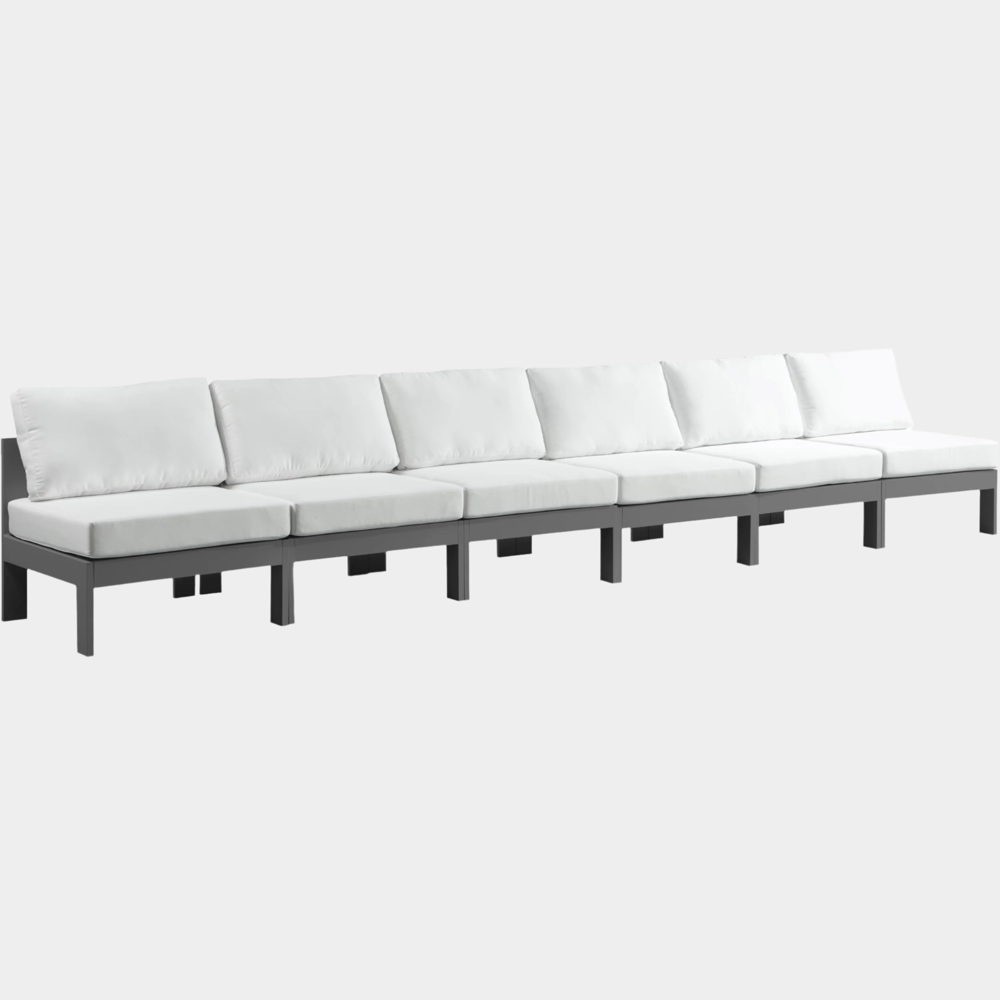Chaise longue en tissu Orian Teddy