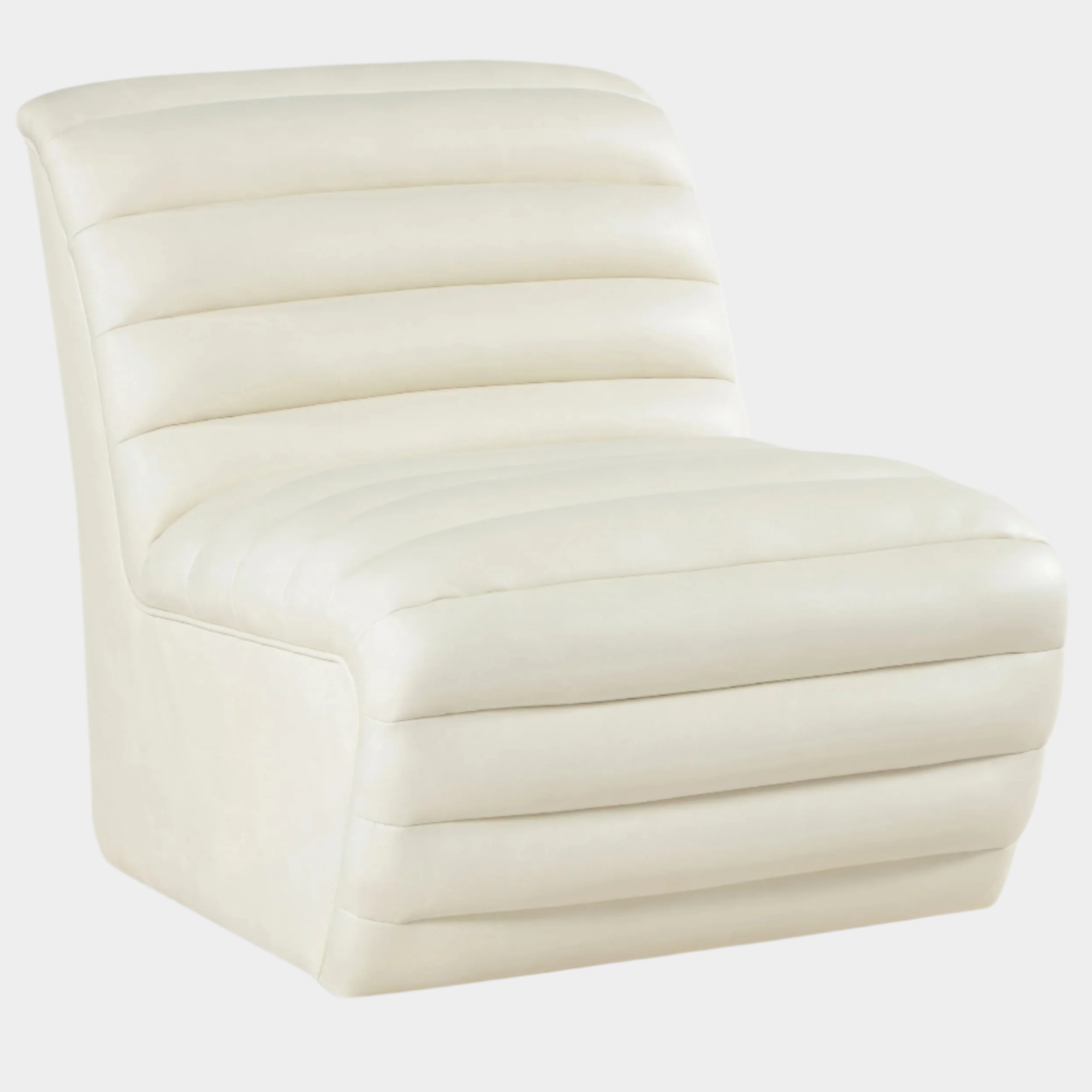Fauteuil d'appoint rembourré en chenille Vivi
