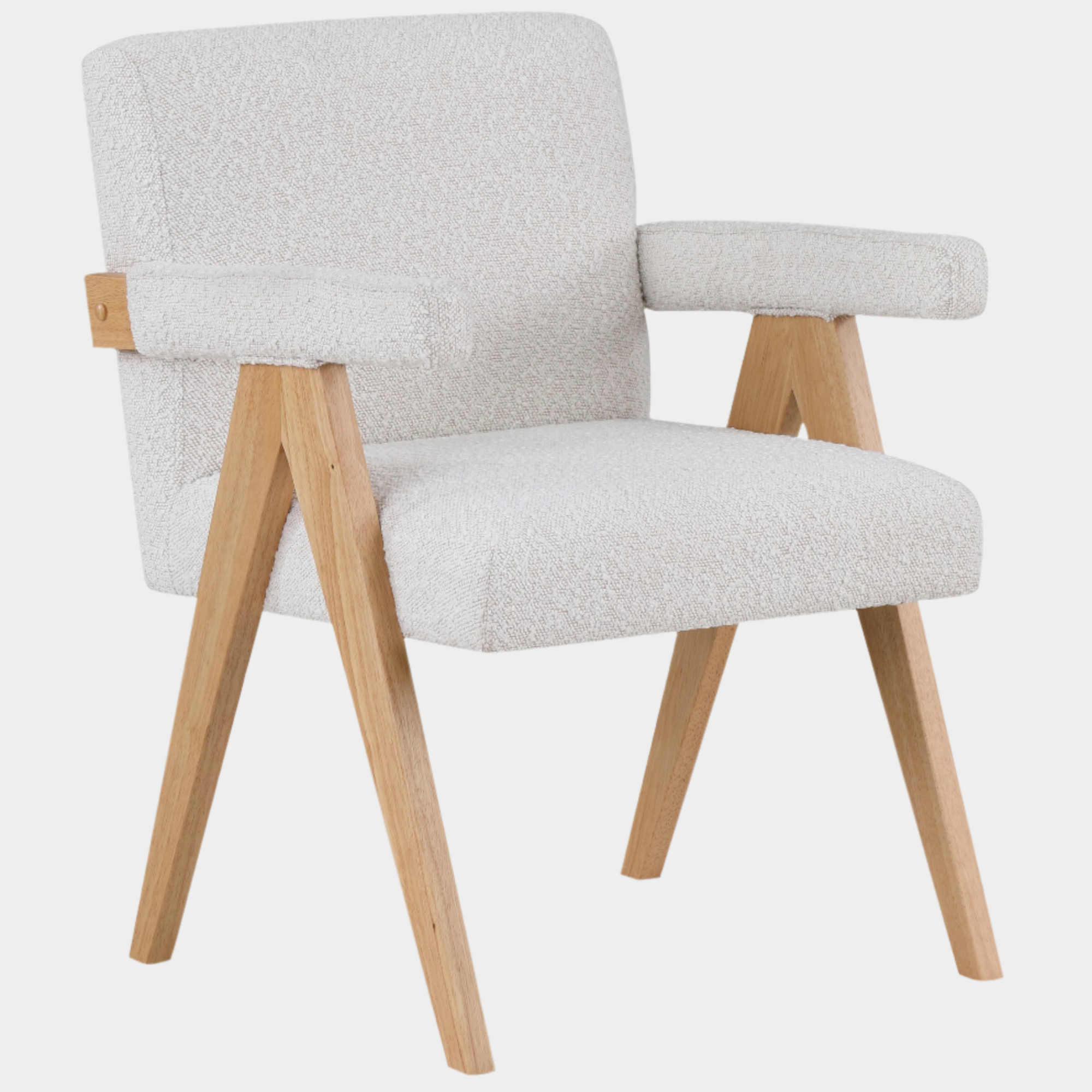 Fauteuil d'appoint rembourré en chenille Vivi