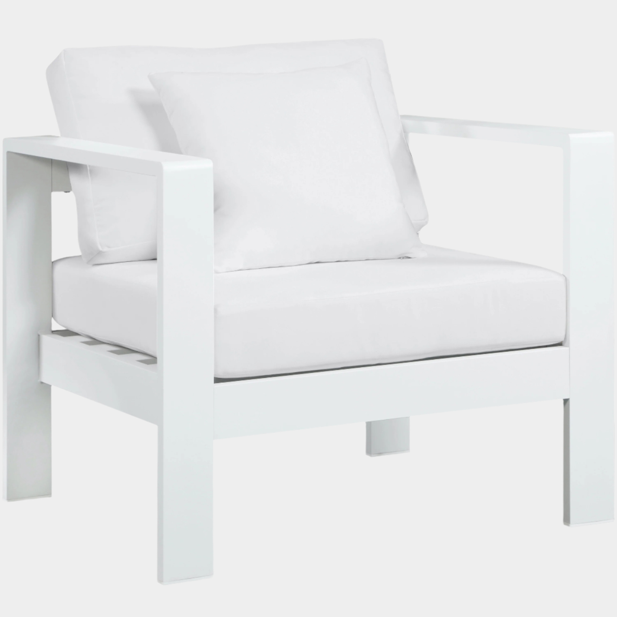 Chaise longue en tissu Orian Teddy