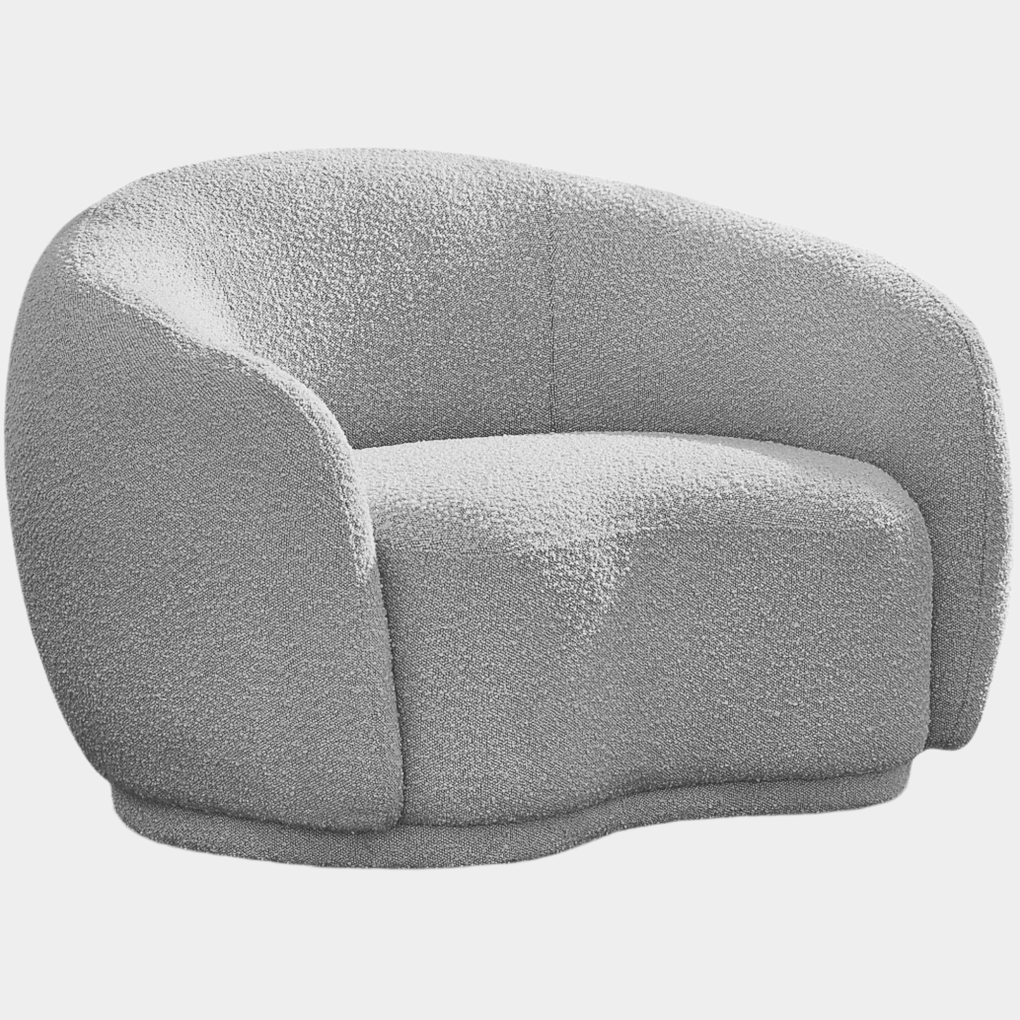 Hyde Boucle Fabric Upholstered Chair