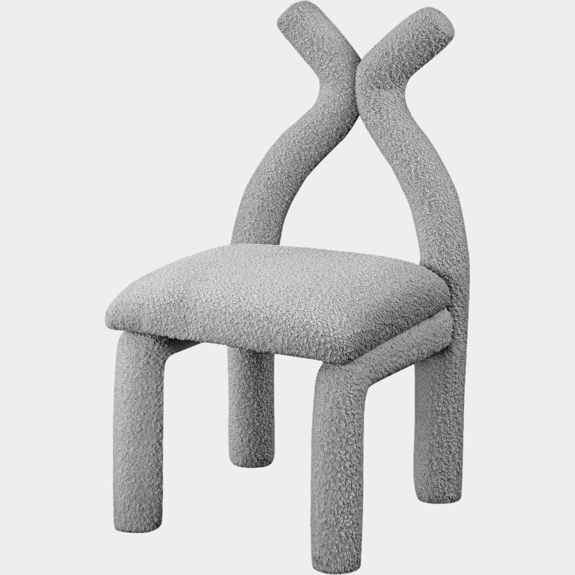 Fauteuil d'appoint rembourré en chenille Vivi