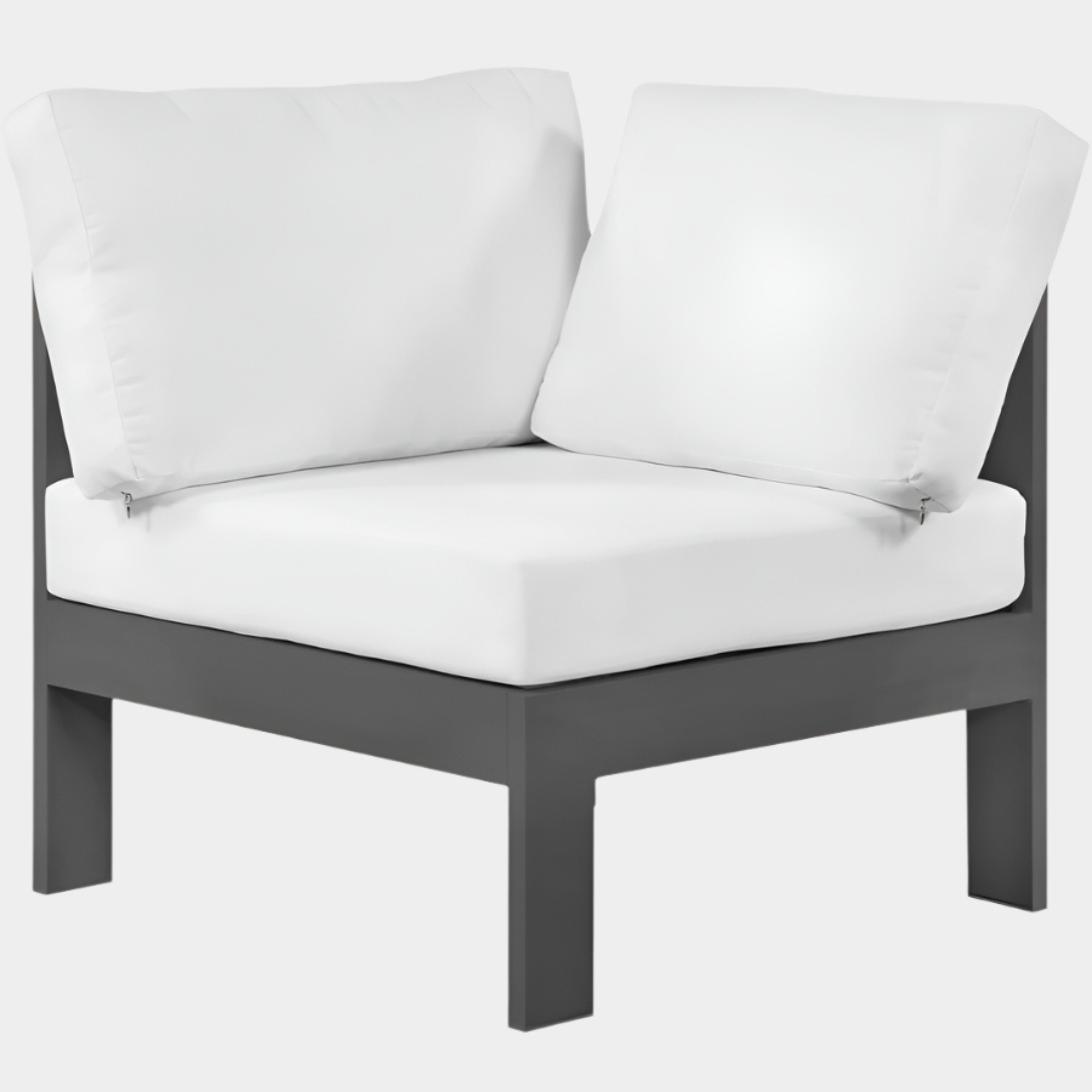 Chaise longue en tissu Orian Teddy