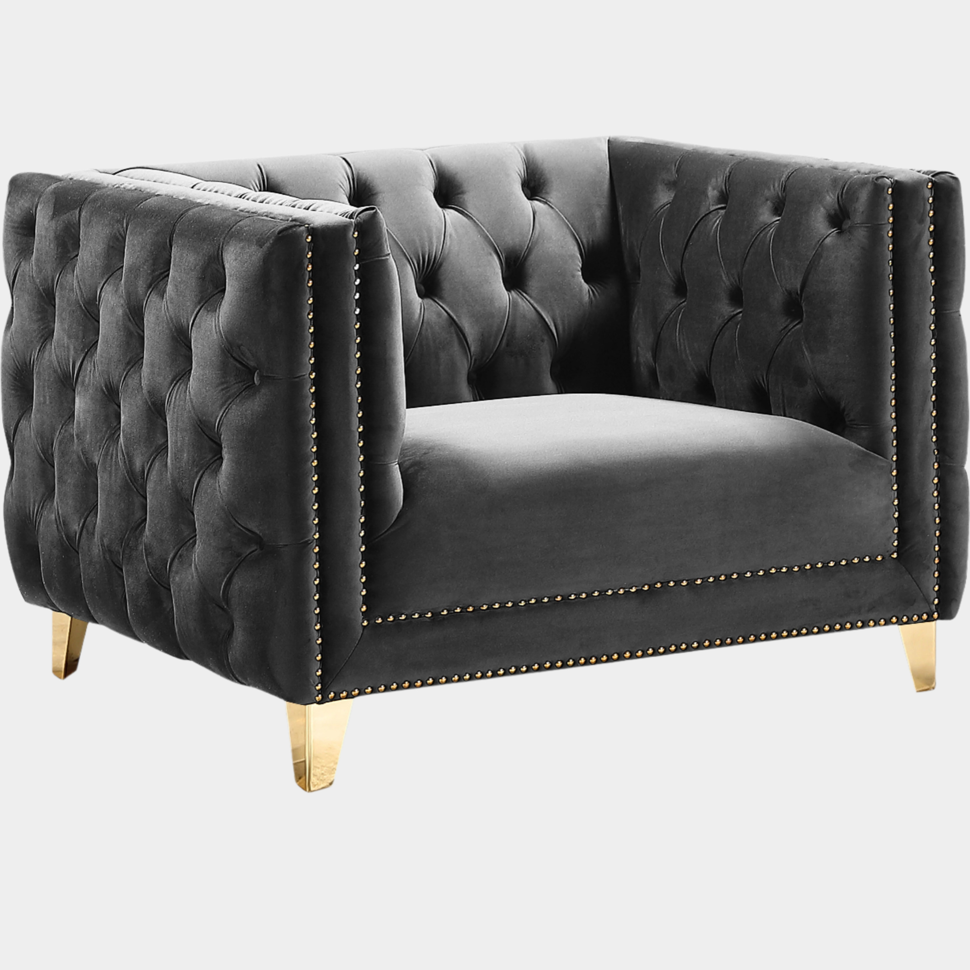 Michelle Velvet Upholstered Chair