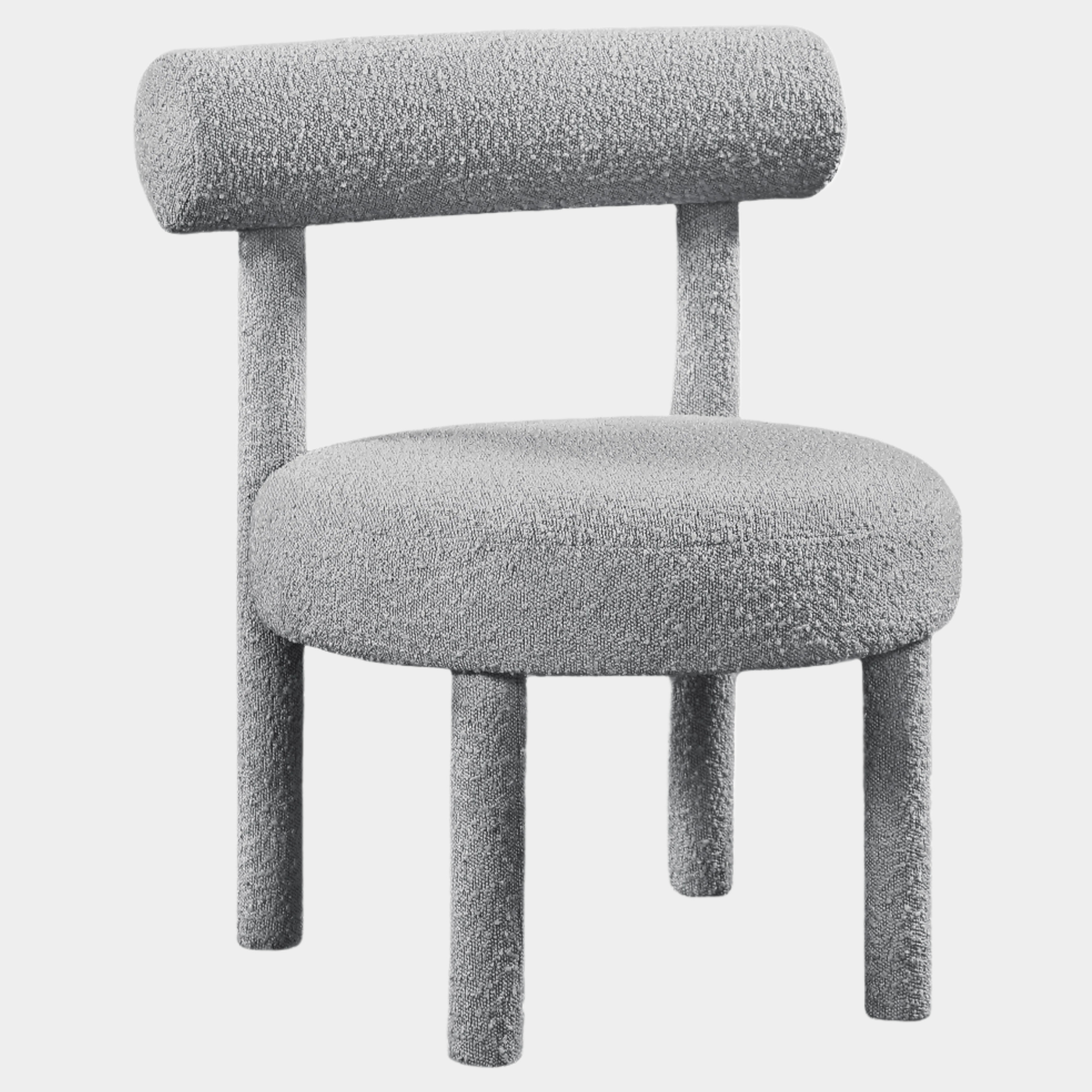 Fauteuil d'appoint rembourré en chenille Vivi