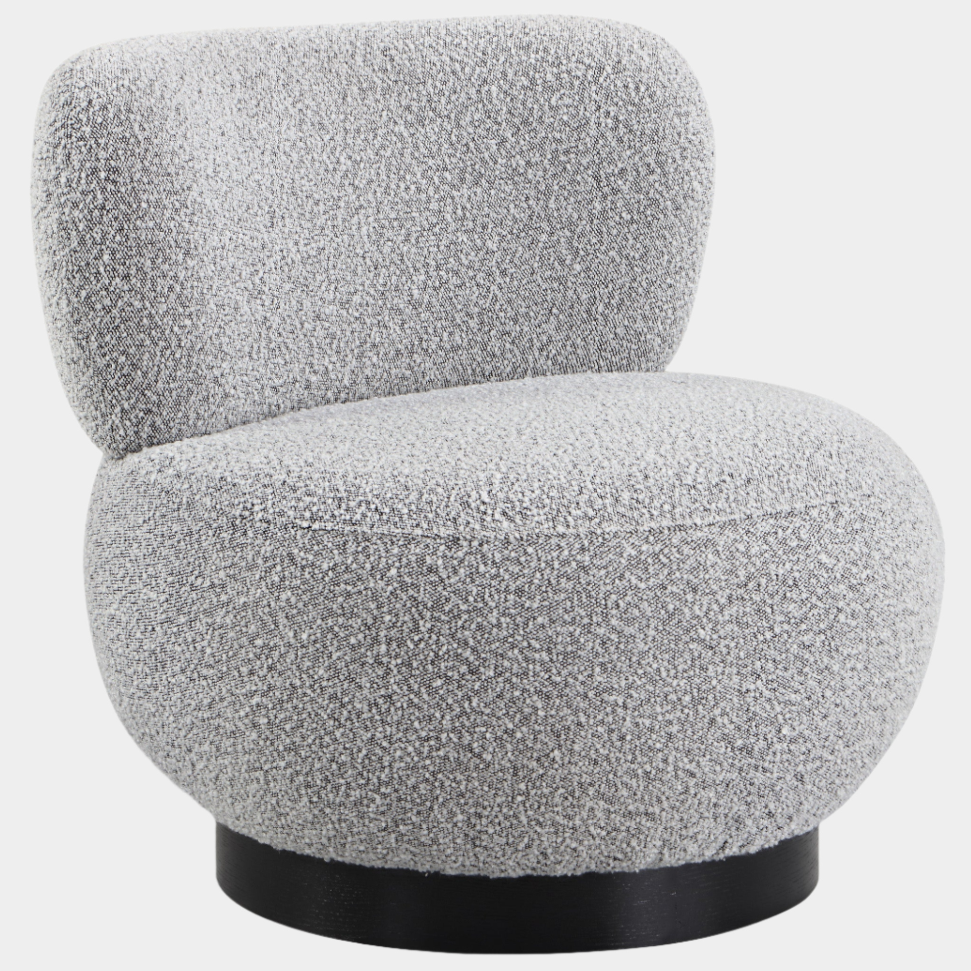 Fauteuil d'appoint rembourré en chenille Vivi