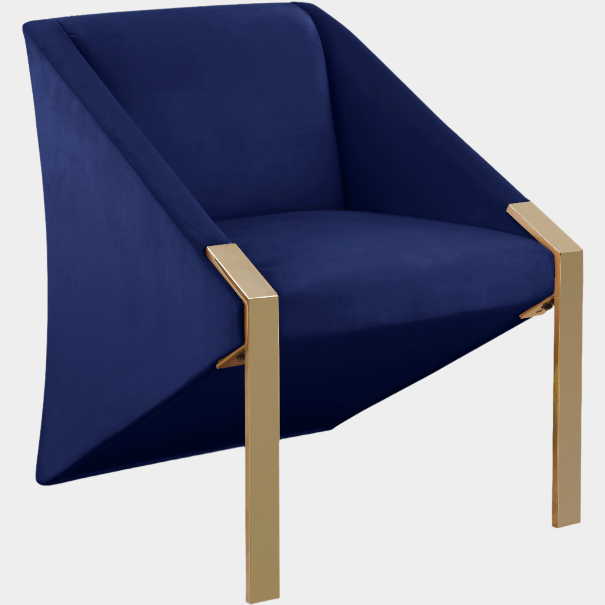 Fauteuil d'appoint rembourré en chenille Vivi