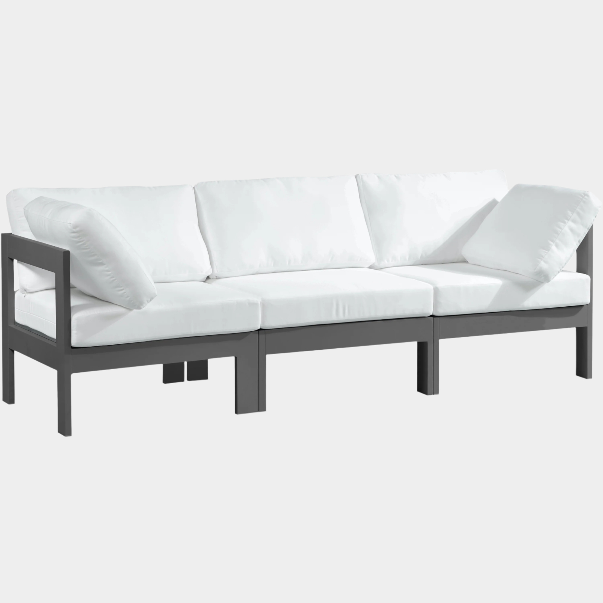 Chaise longue en tissu Orian Teddy