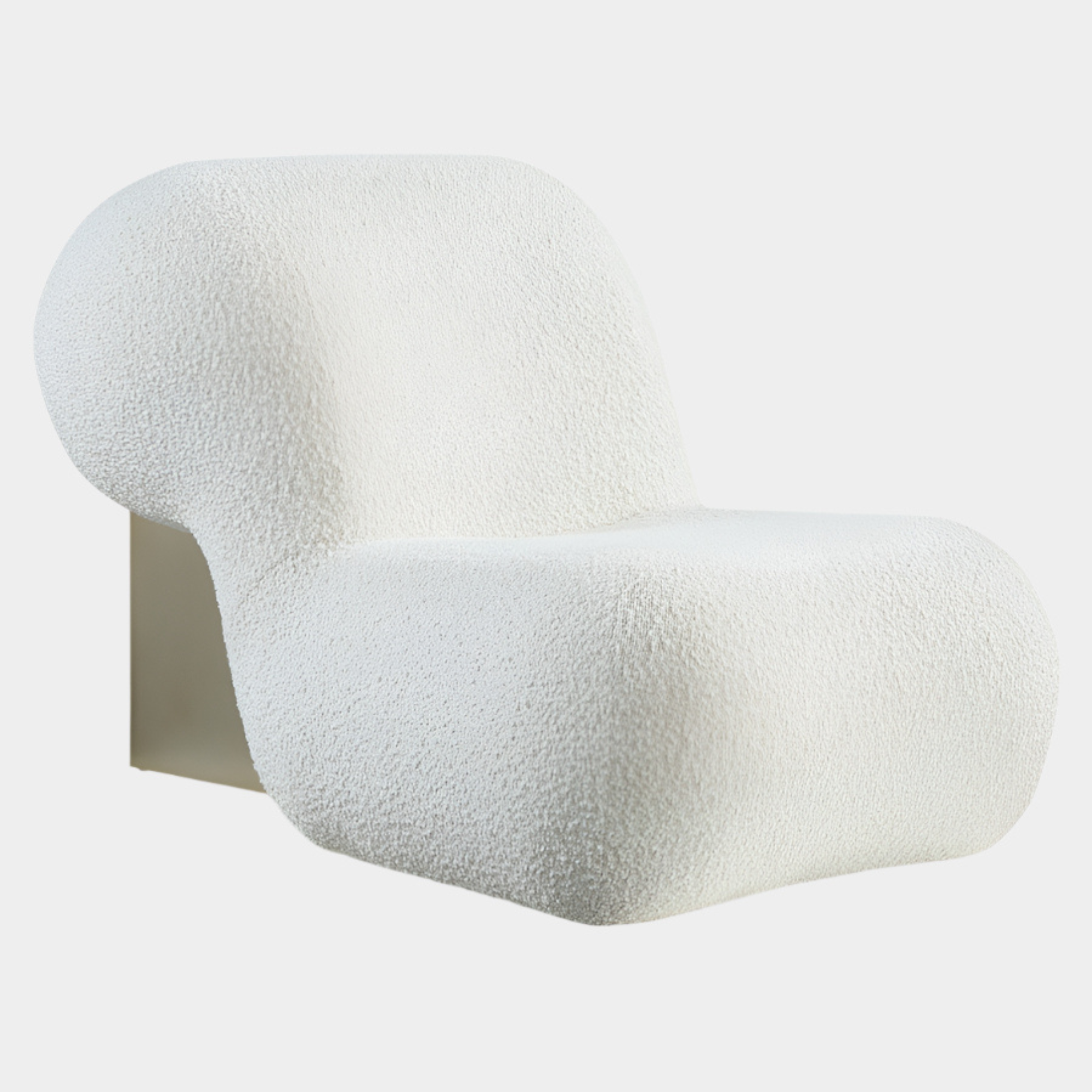 Fauteuil d'appoint rembourré en chenille Vivi