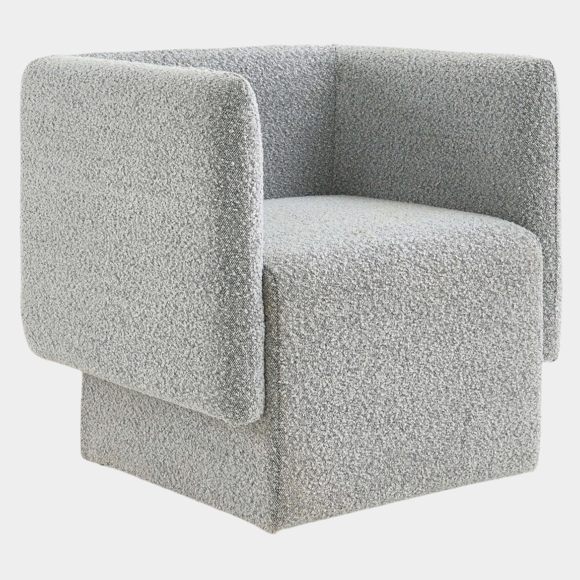 Vera Boucle Fabric Upholstered Accent Chair