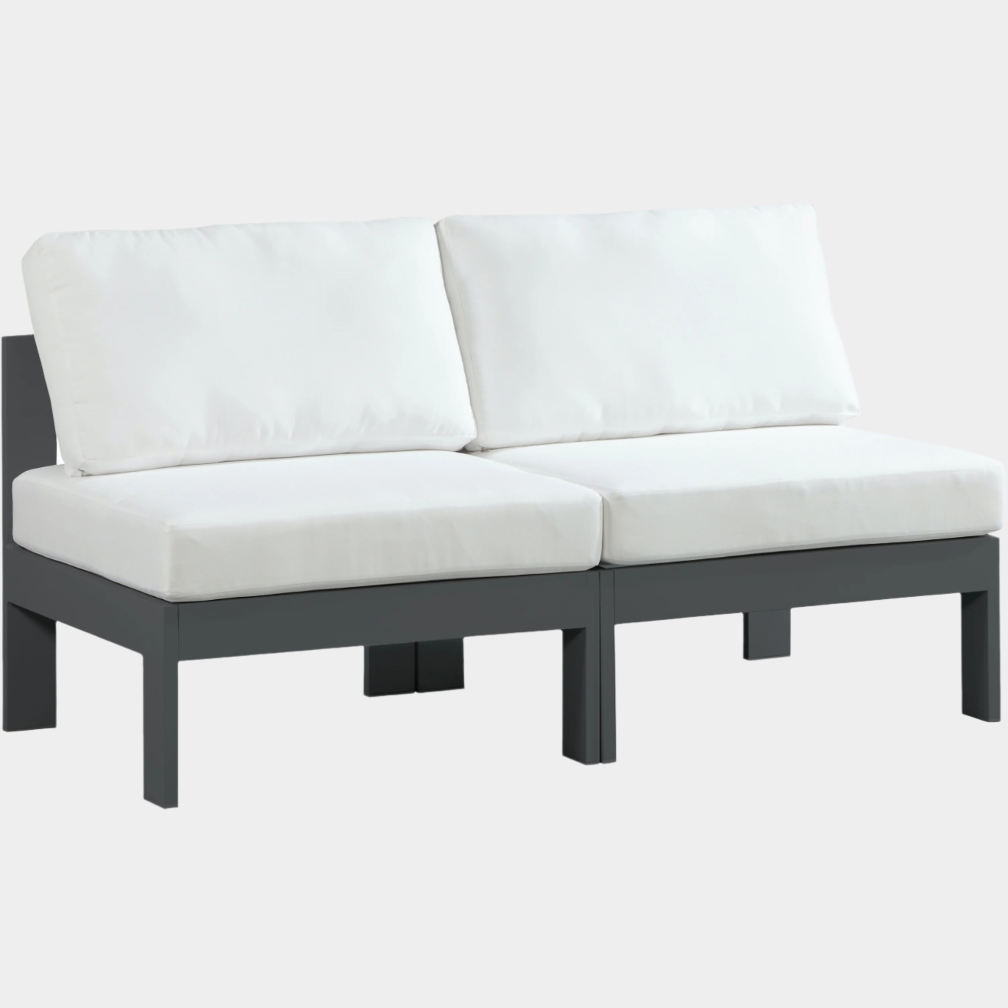 Chaise longue en tissu Orian Teddy