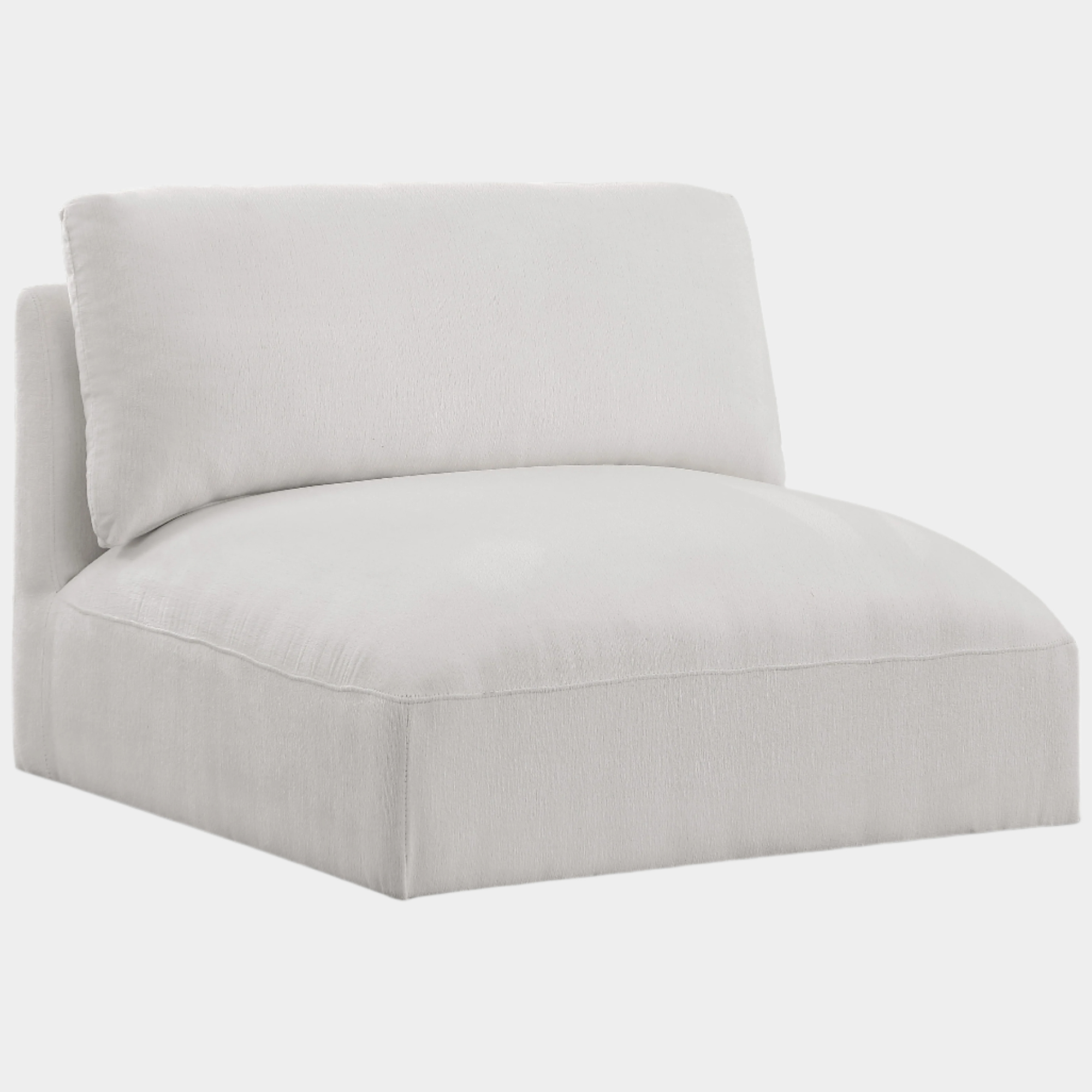 Fauteuil d'appoint rembourré en chenille Vivi