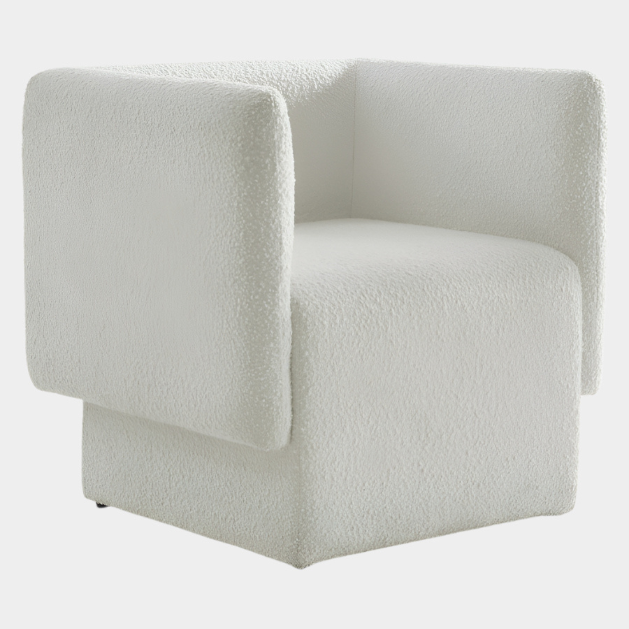 Vera Boucle Fabric Upholstered Accent Chair