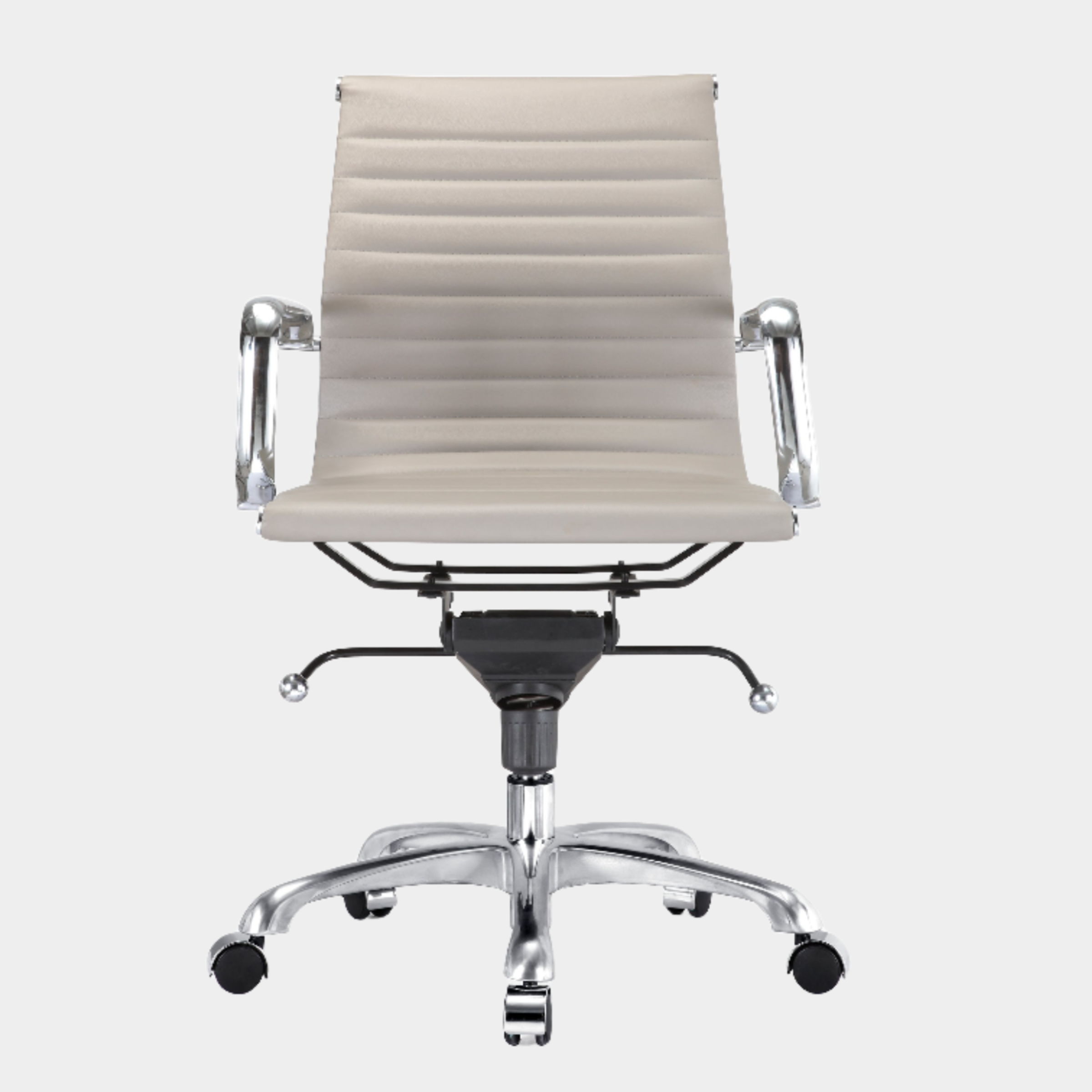 Chaise de direction Eames Aluminum Group - Dossier bas