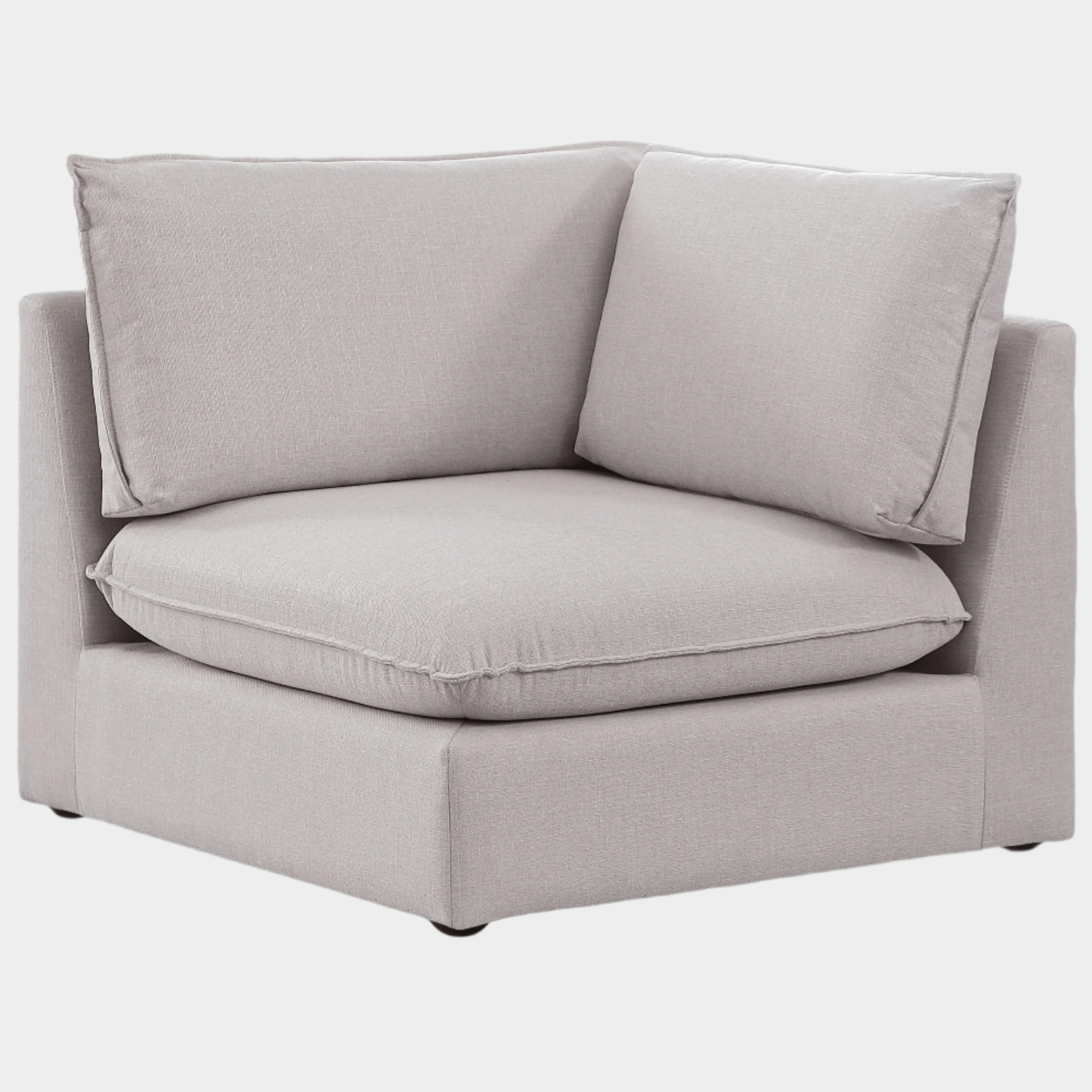 Fauteuil d'appoint rembourré en chenille Vivi