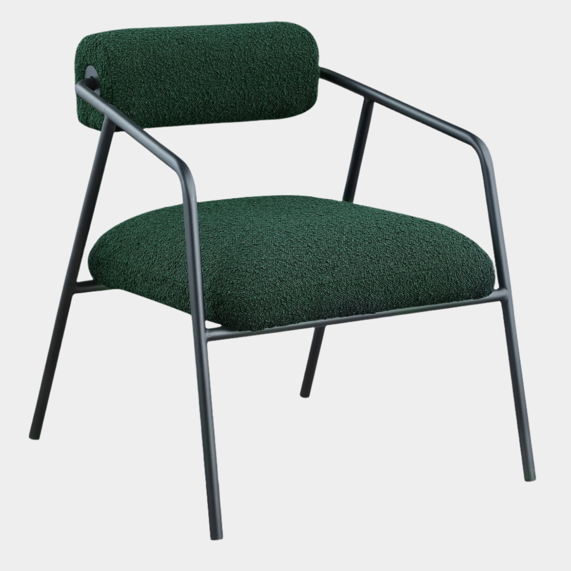 Fauteuil d'appoint rembourré en chenille Vivi