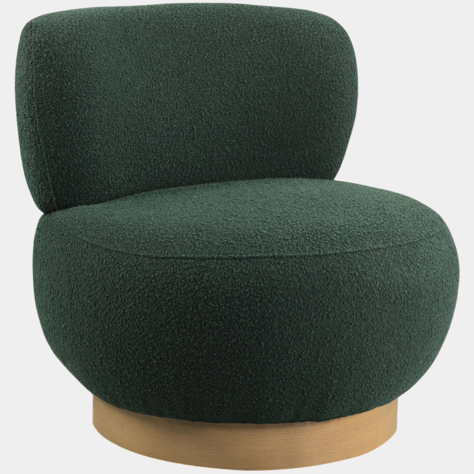 Fauteuil d'appoint rembourré en chenille Vivi