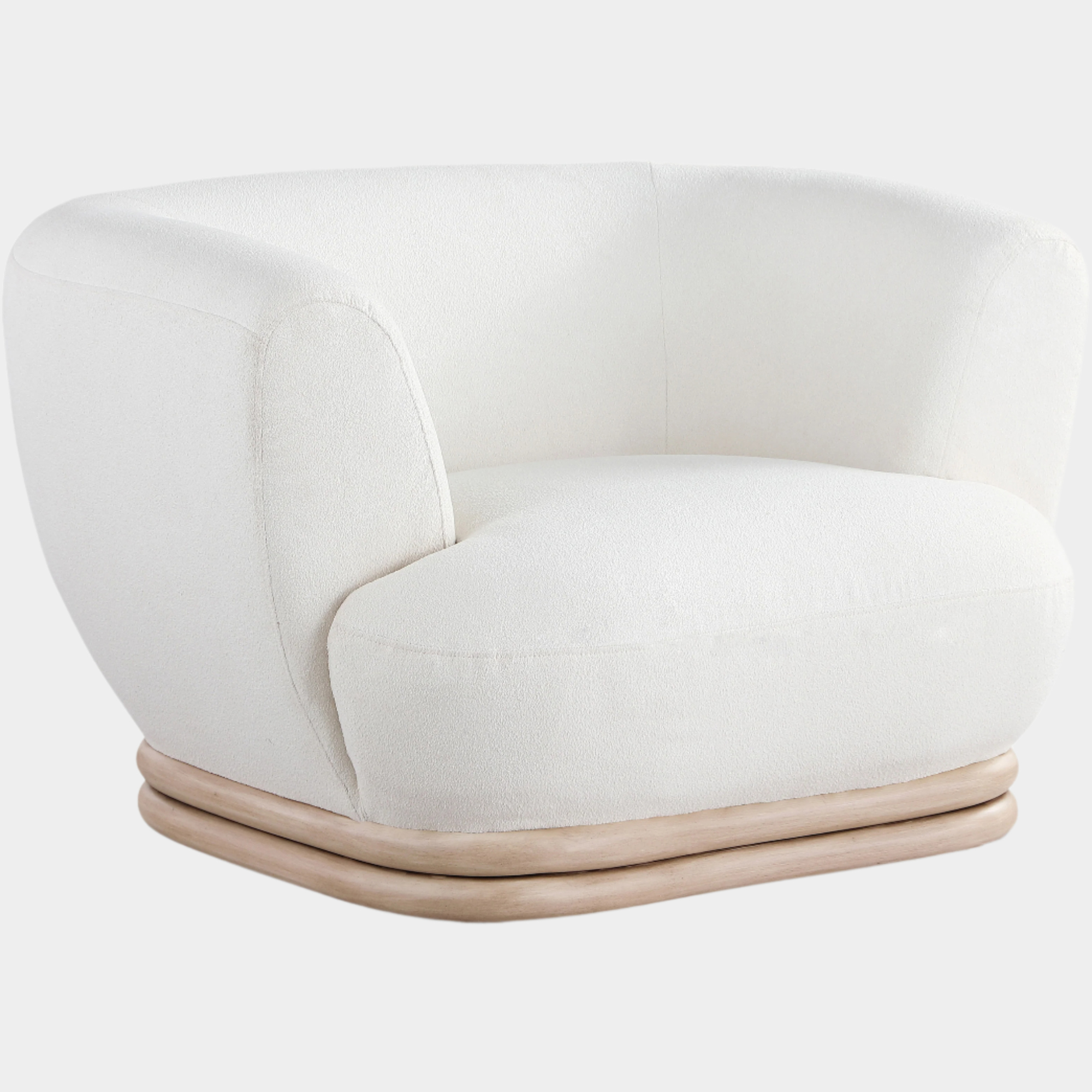 Kipton Boucle Fabric Upholstered Chair