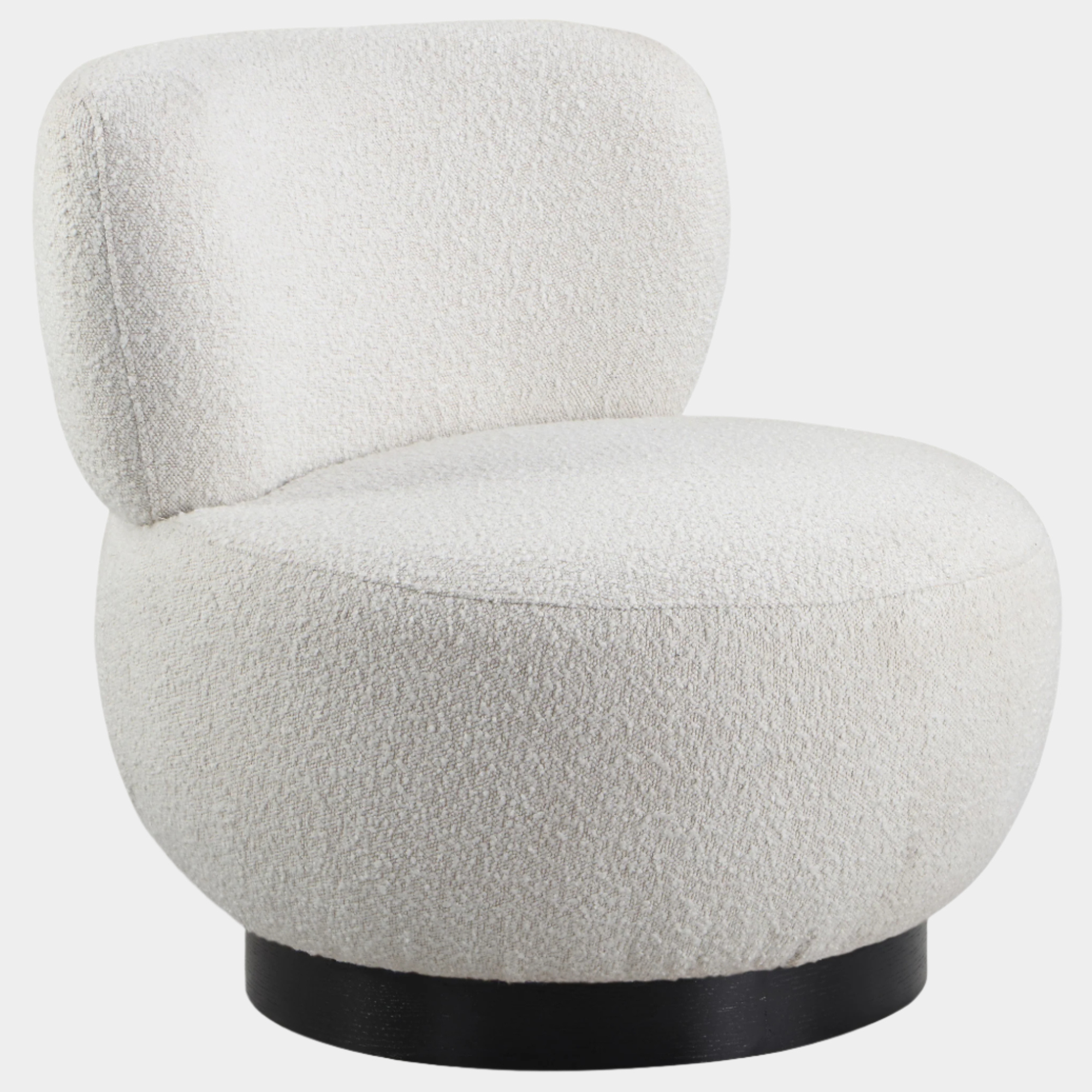 Fauteuil d'appoint rembourré en chenille Vivi