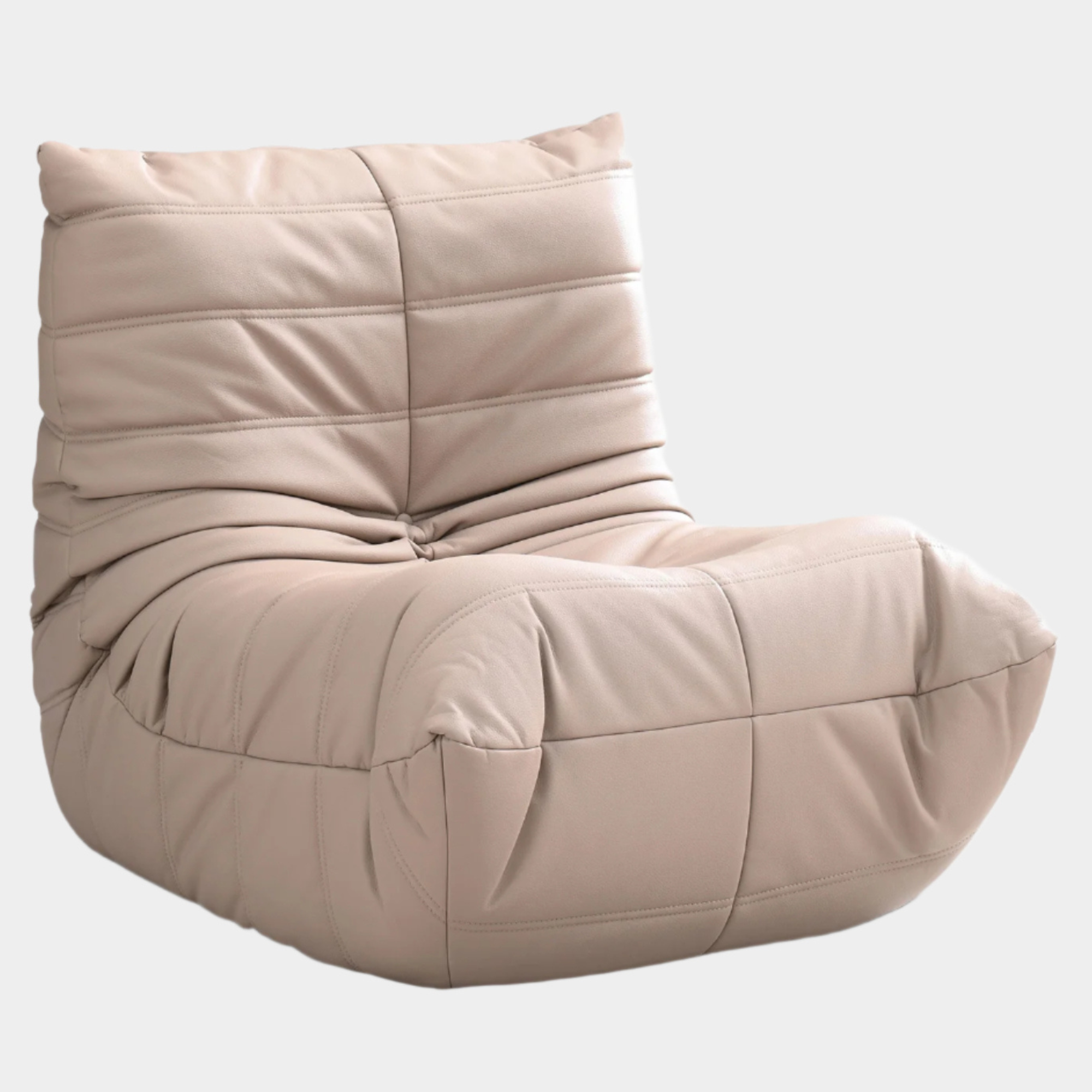 Fauteuil d'appoint rembourré en chenille Vivi