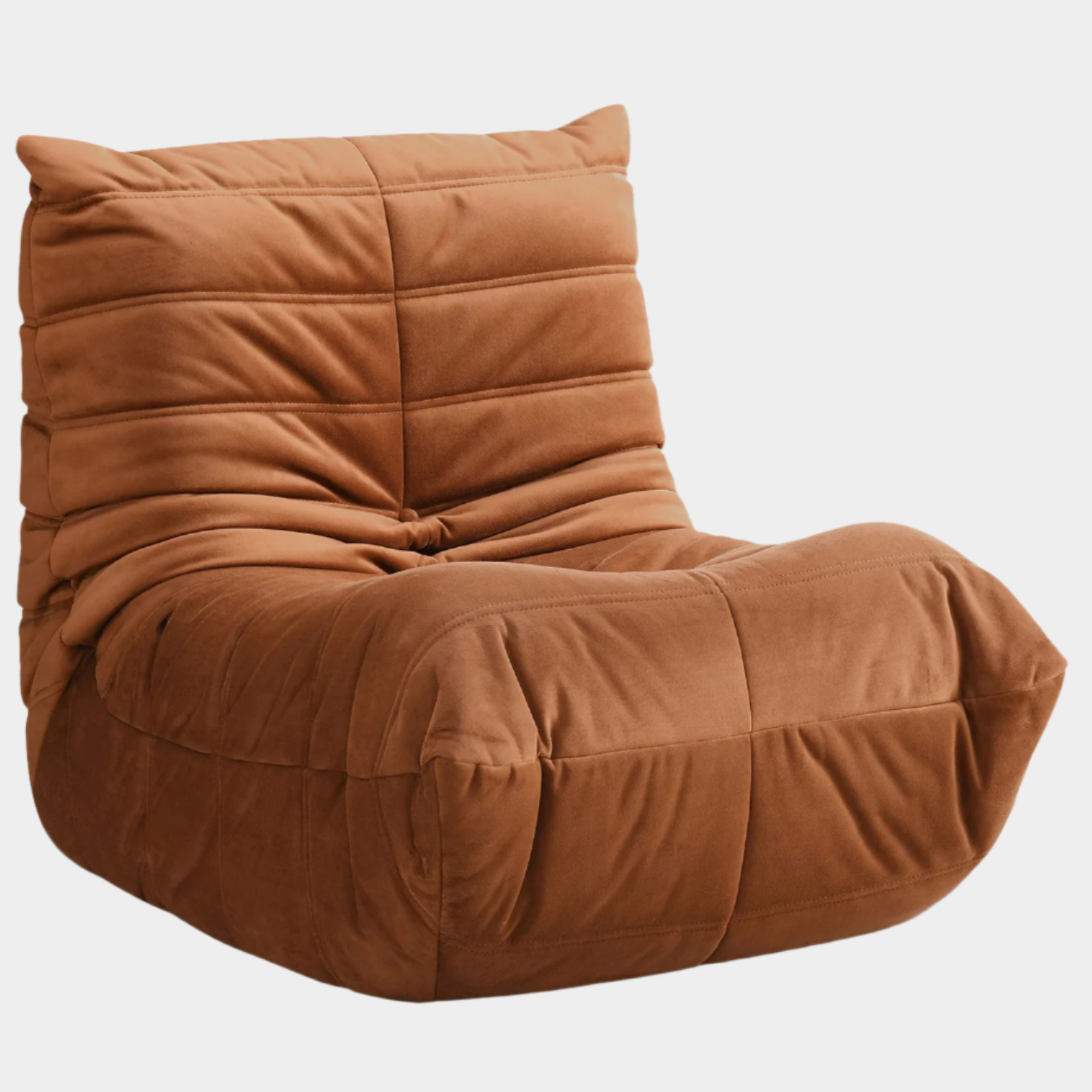 Fauteuil d'appoint rembourré en chenille Vivi