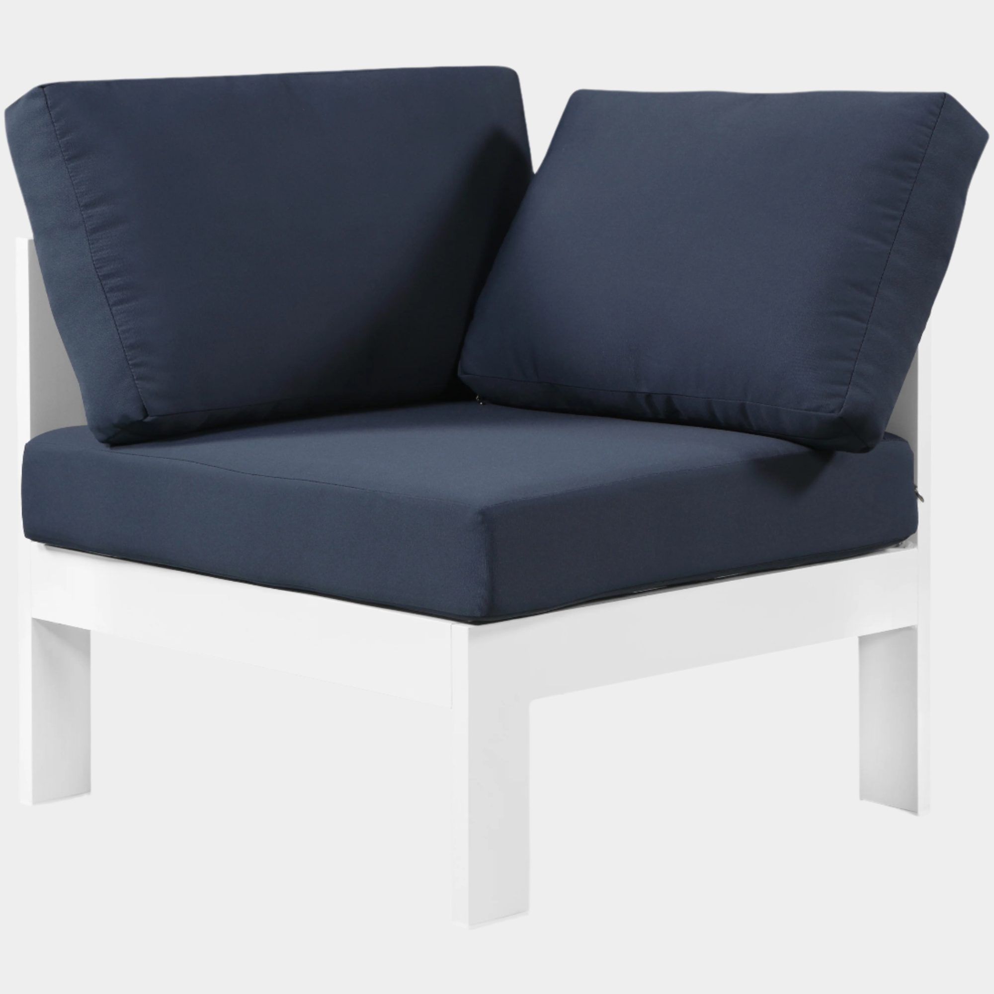 Chaise longue en tissu Orian Teddy