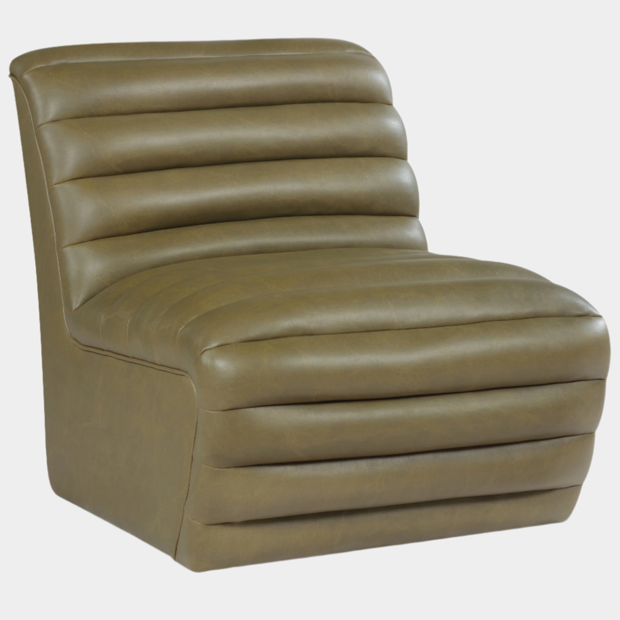 Fauteuil d'appoint rembourré en chenille Vivi