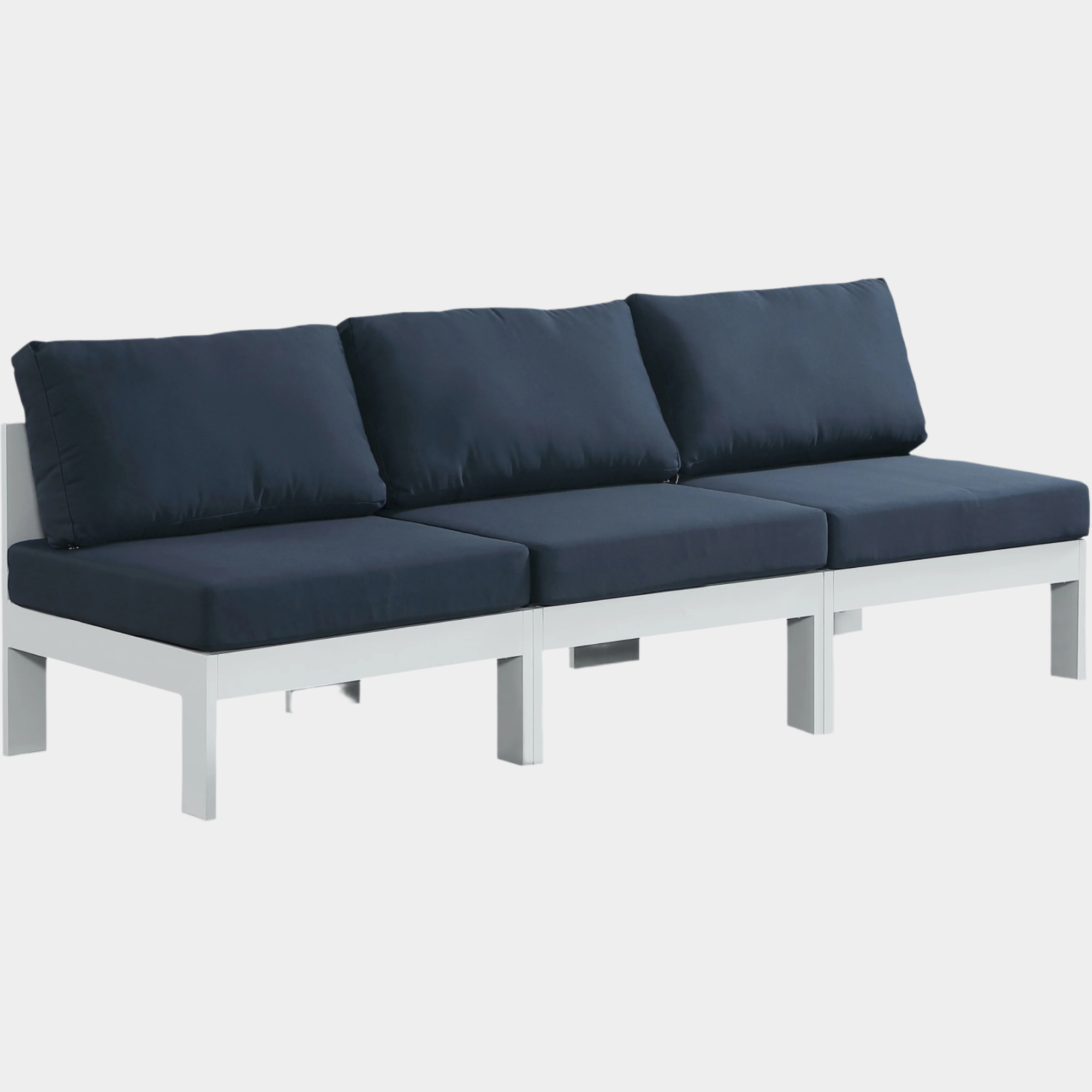 Chaise longue en tissu Orian Teddy