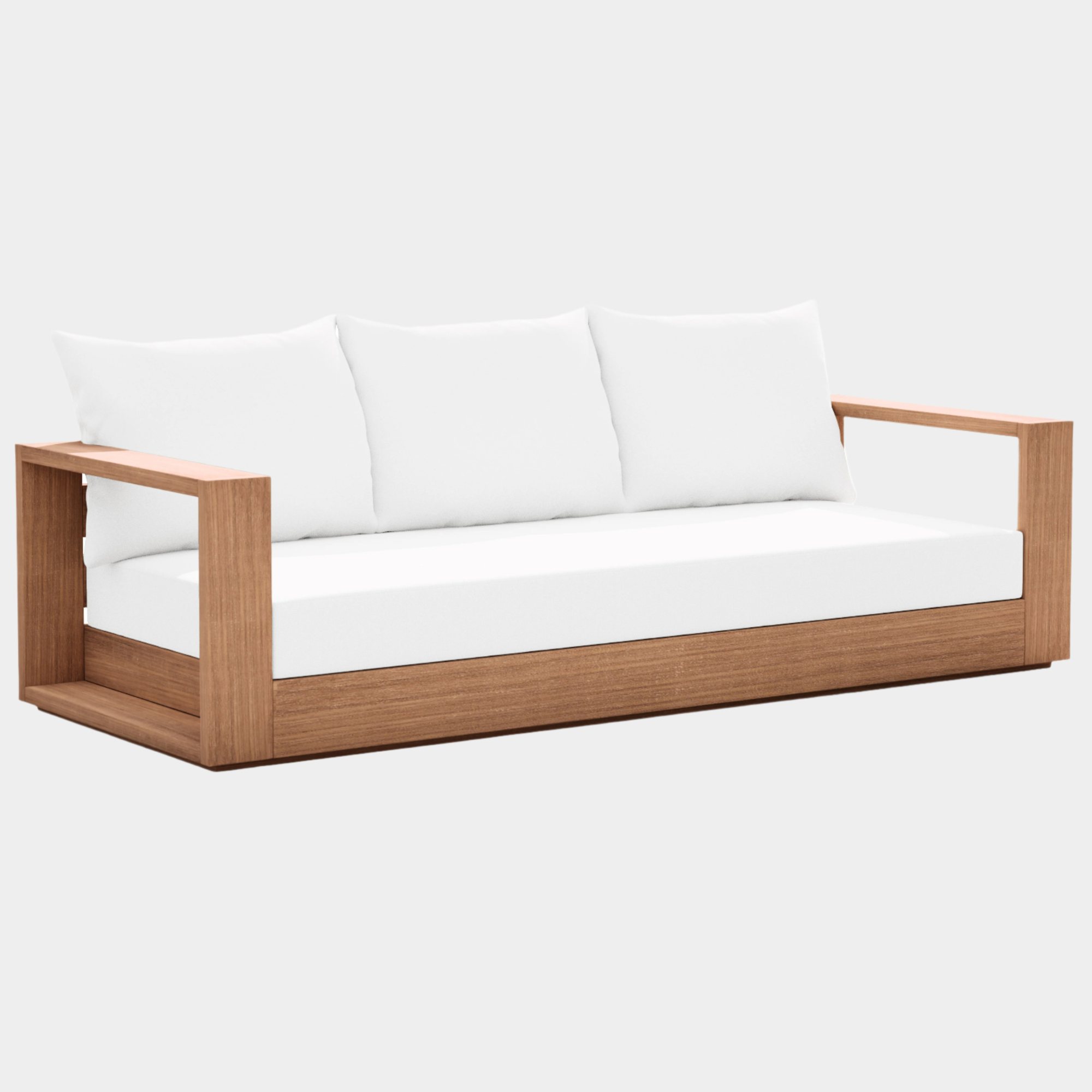 Chaise longue en tissu Orian Teddy