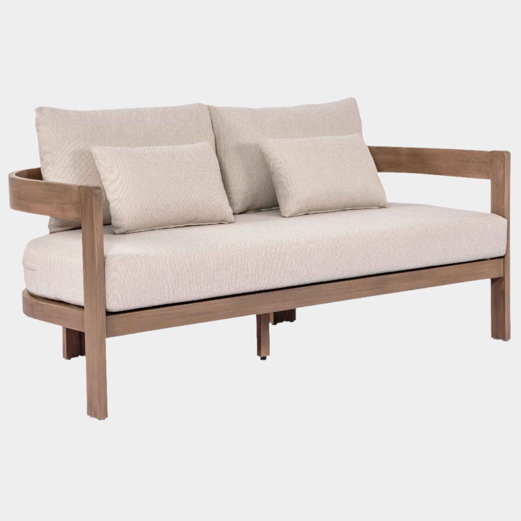 Chaise longue en tissu Orian Teddy