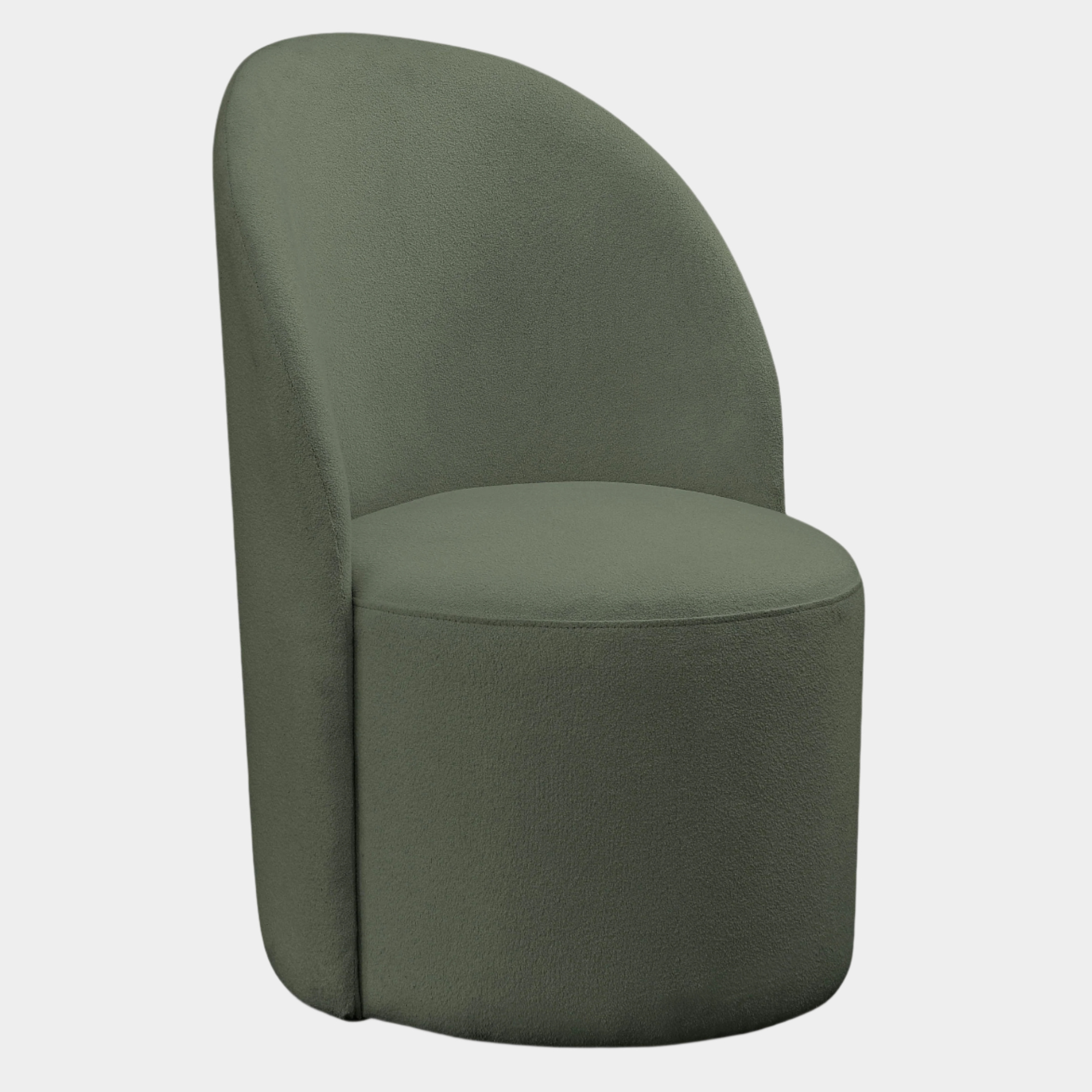 Hautely Boucle Fabric Upholstered Accent | Dining Chair