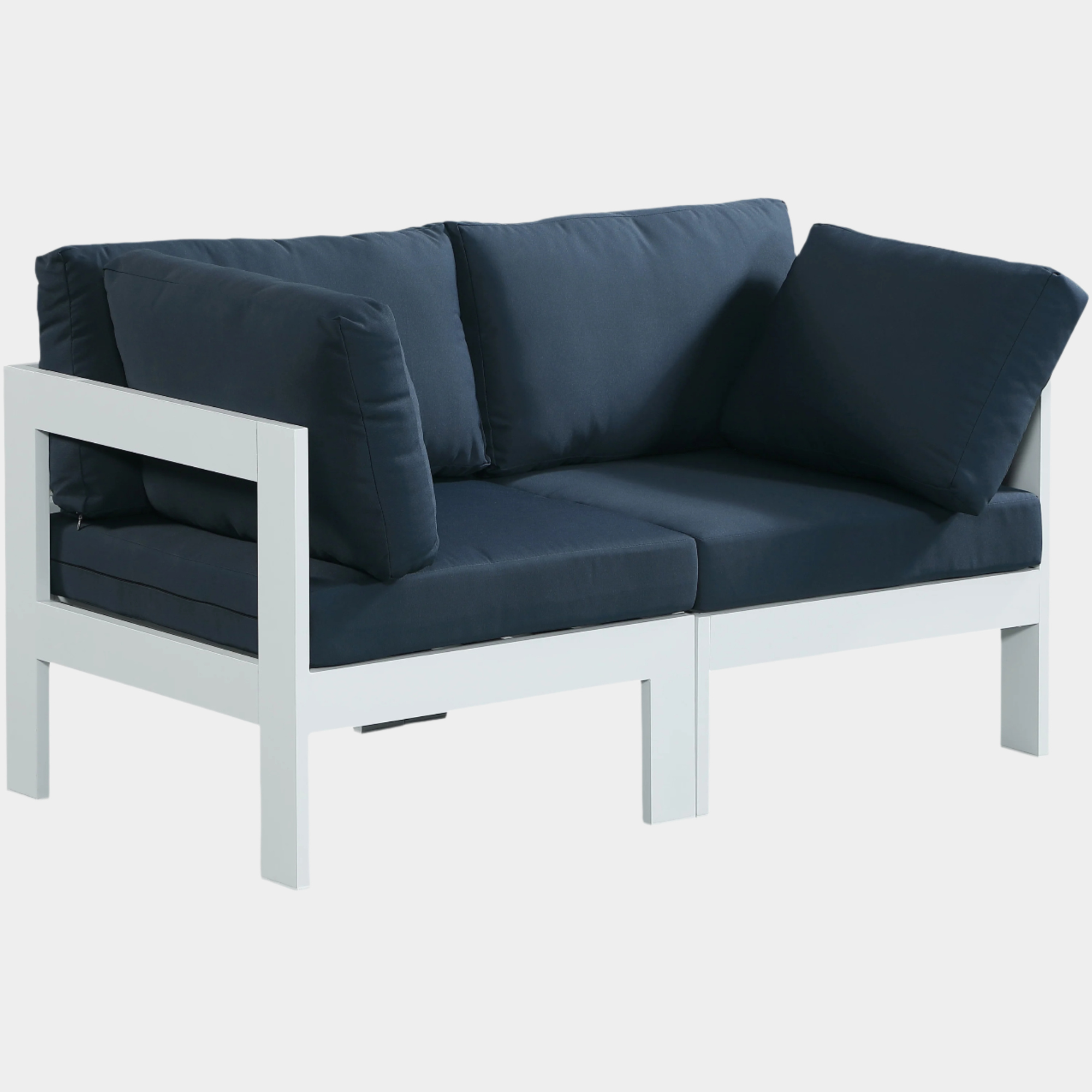 Chaise longue en tissu Orian Teddy