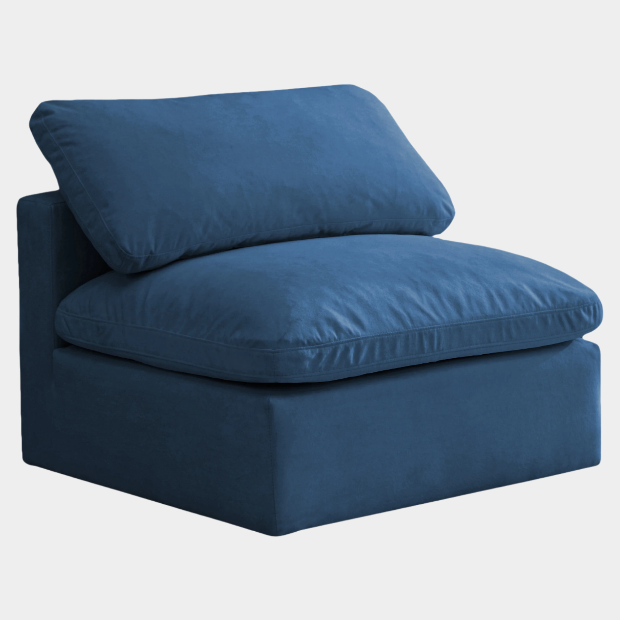 Fauteuil d'appoint rembourré en chenille Vivi