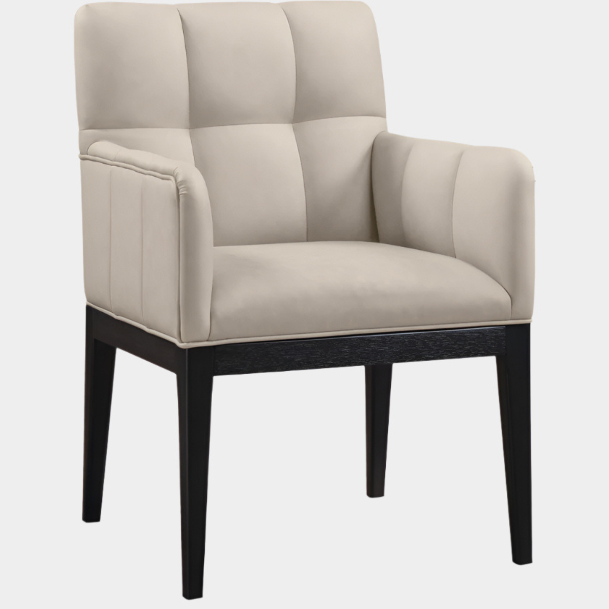 Fauteuil d'appoint rembourré en chenille Vivi