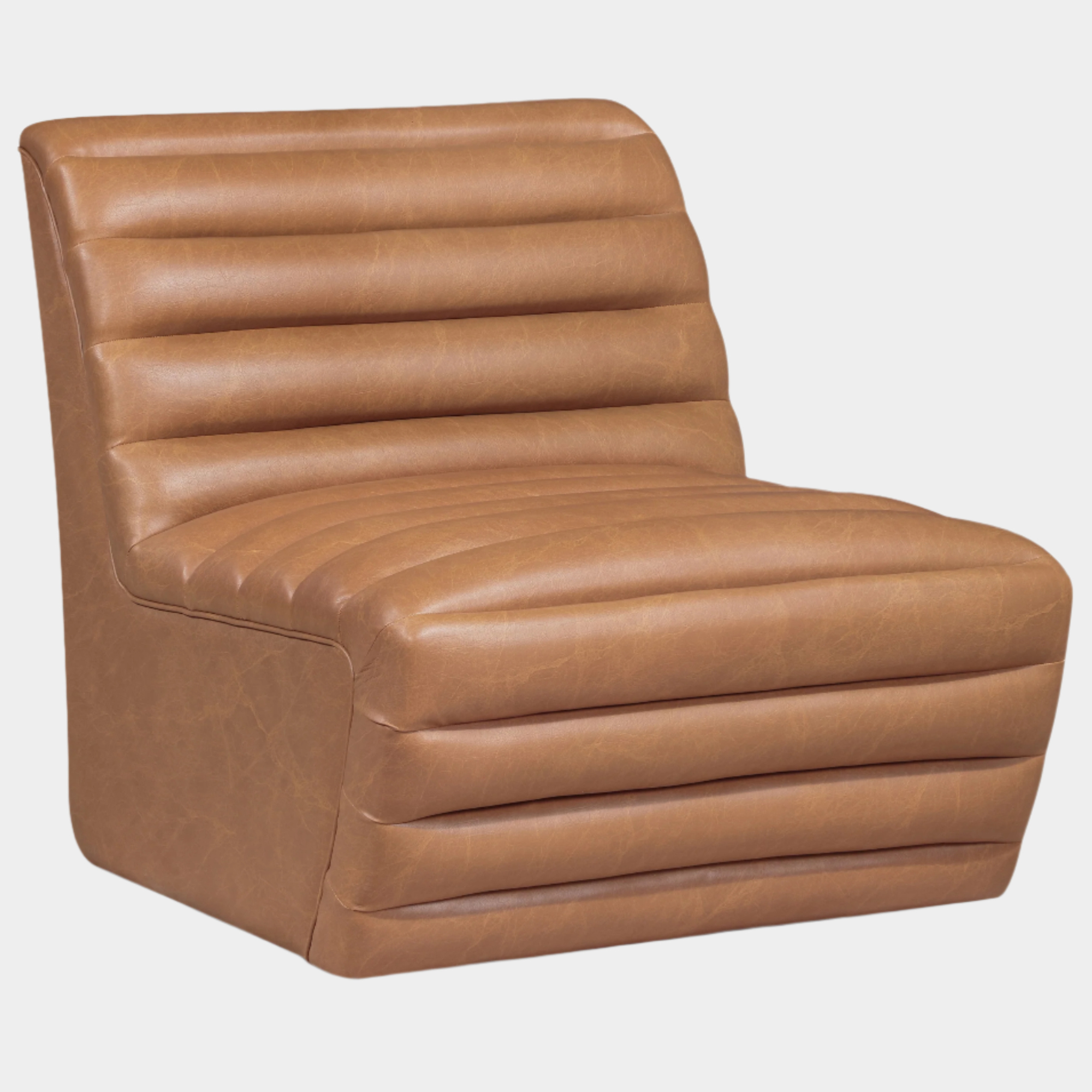 Fauteuil d'appoint rembourré en chenille Vivi