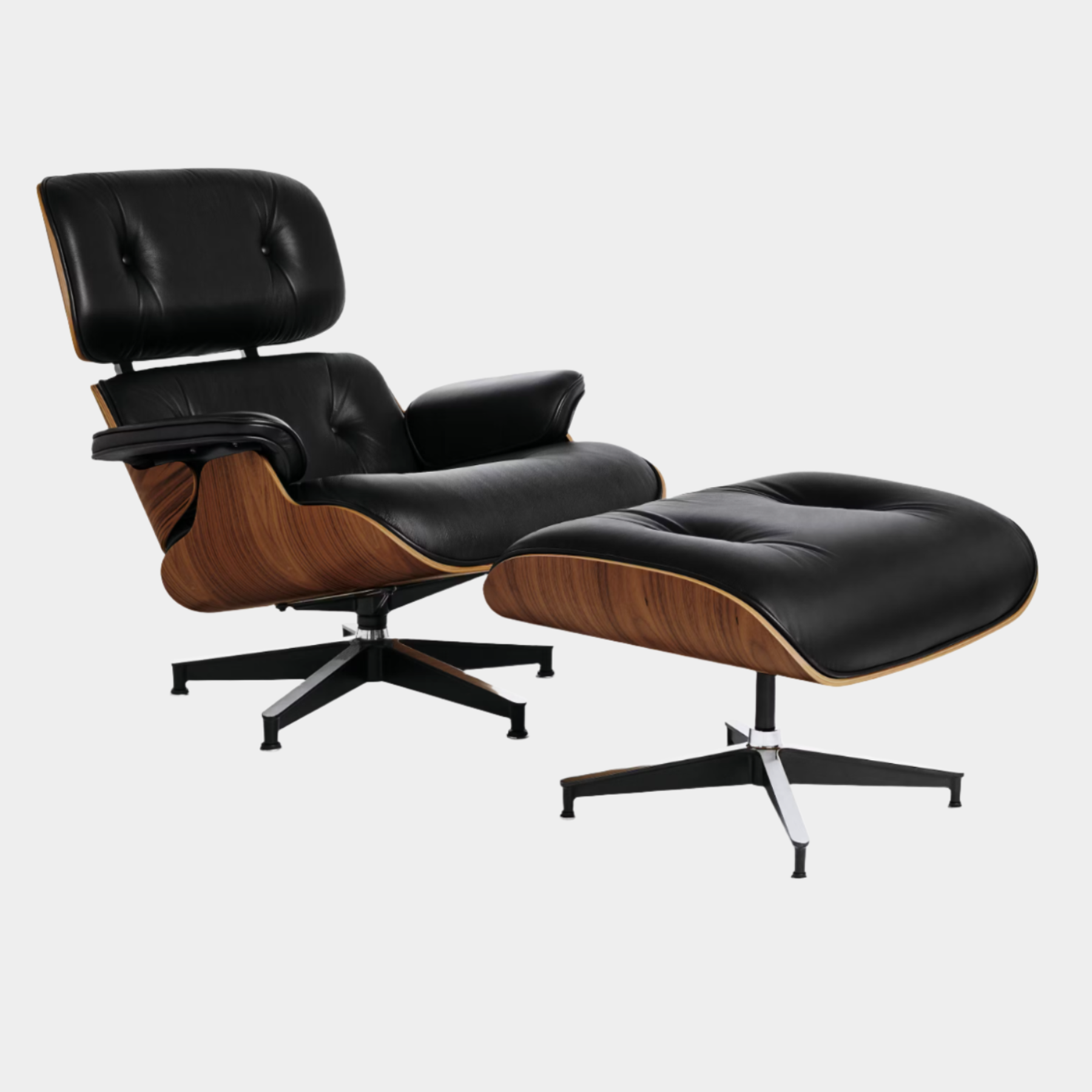 Eames Lounge Chair And Ottoman - Tall