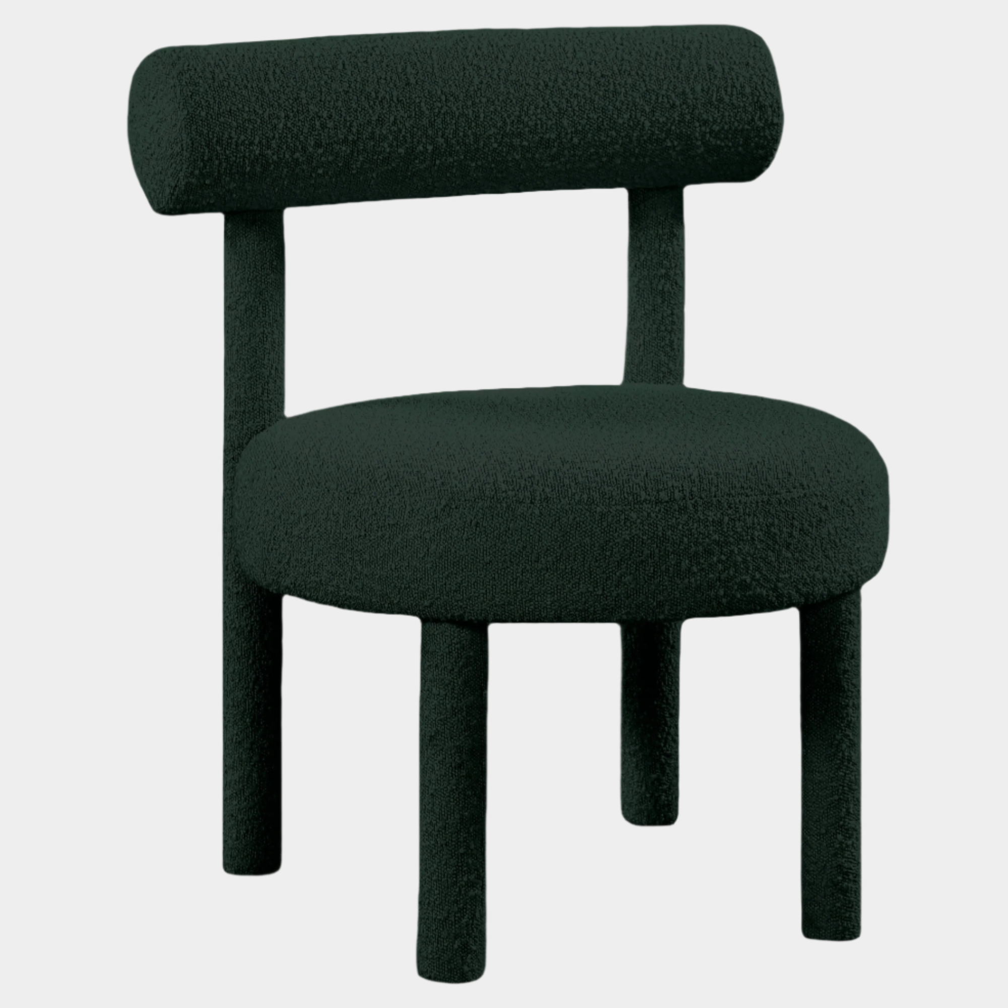 Fauteuil d'appoint rembourré en chenille Vivi