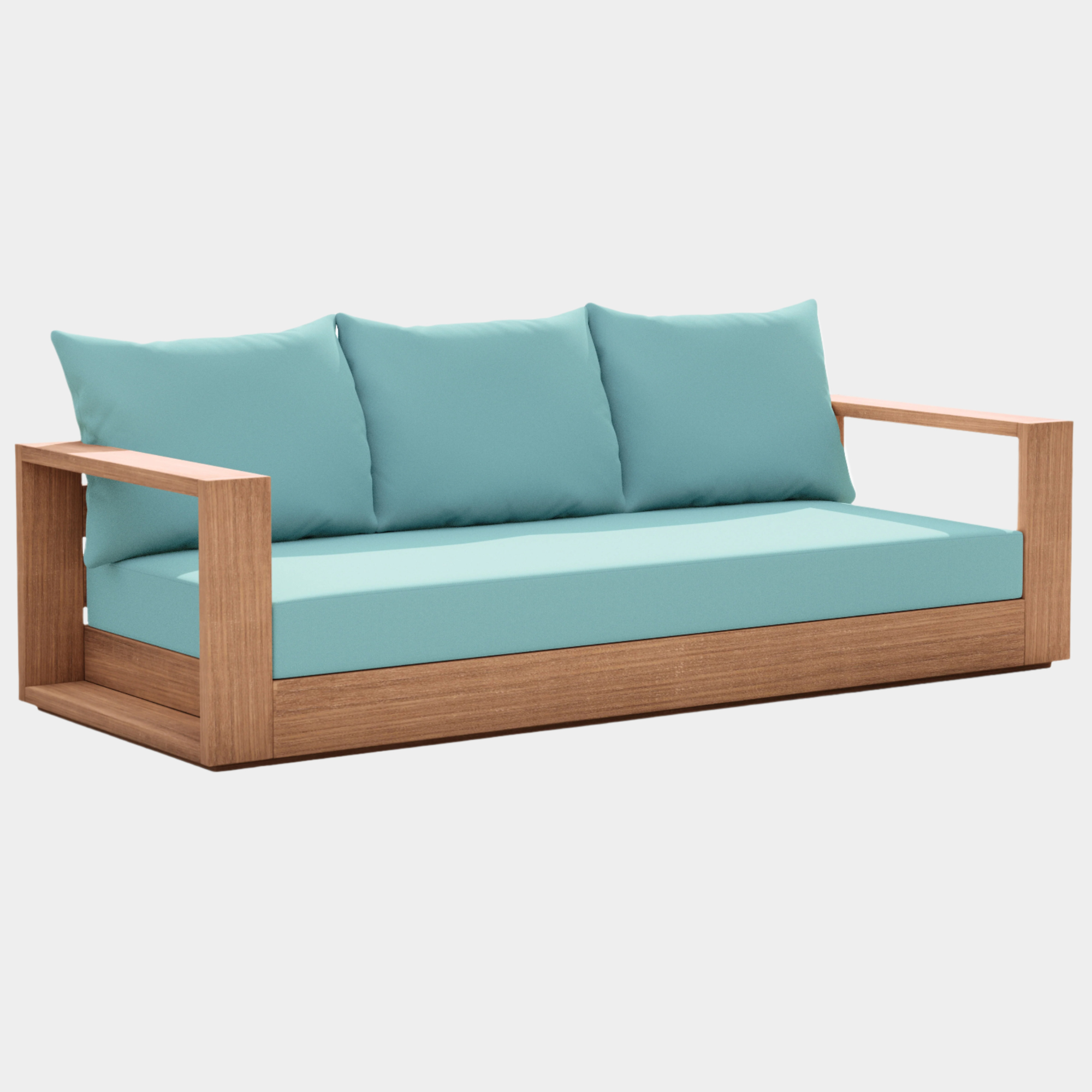 Chaise longue en tissu Orian Teddy