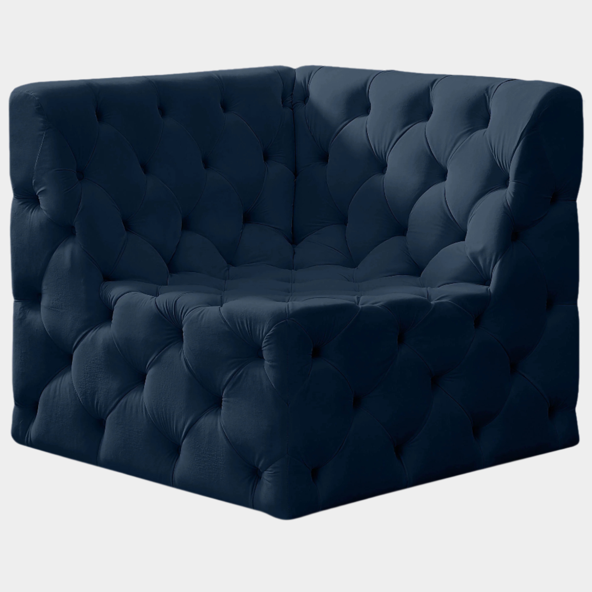 Fauteuil d'appoint rembourré en chenille Vivi