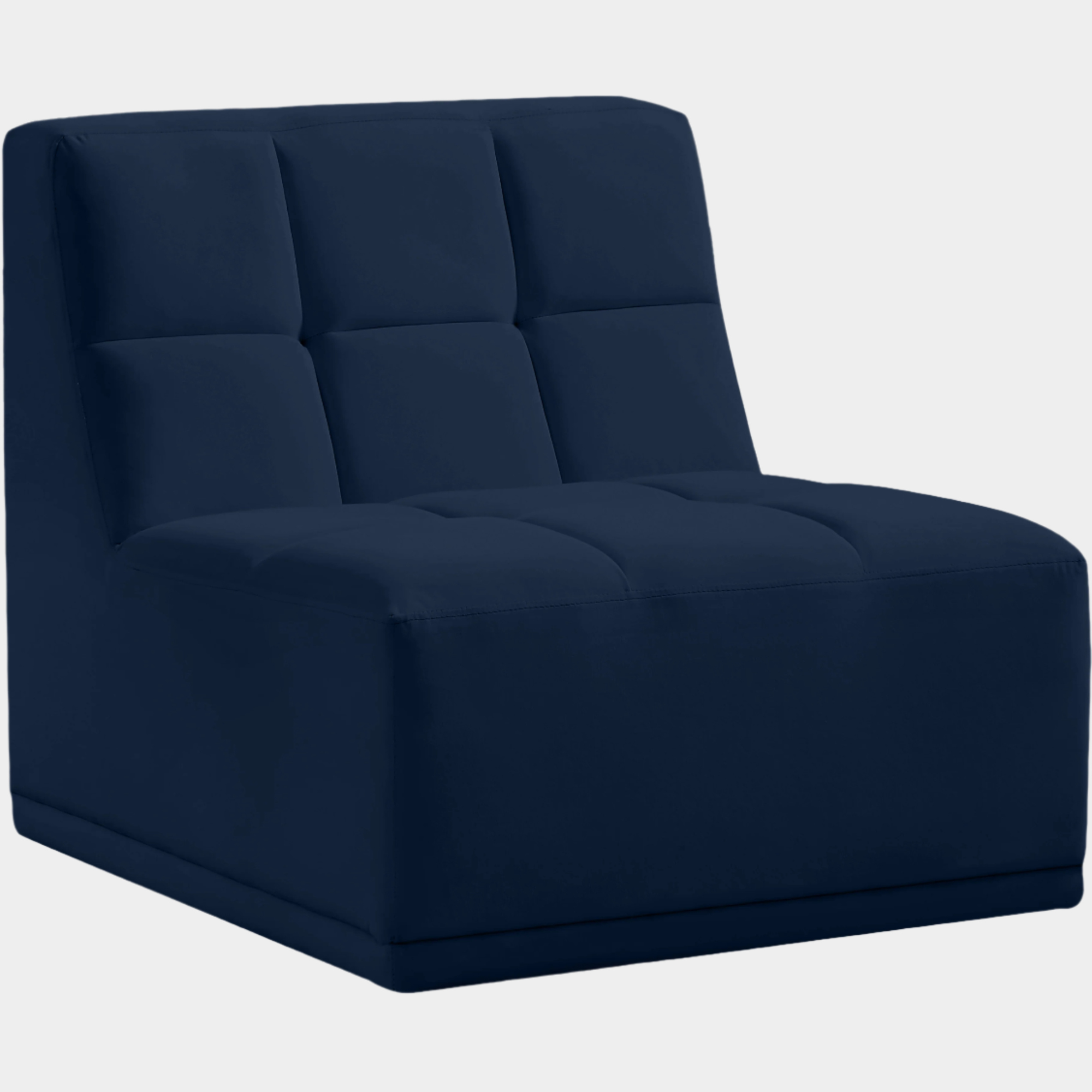 Fauteuil d'appoint rembourré en chenille Vivi