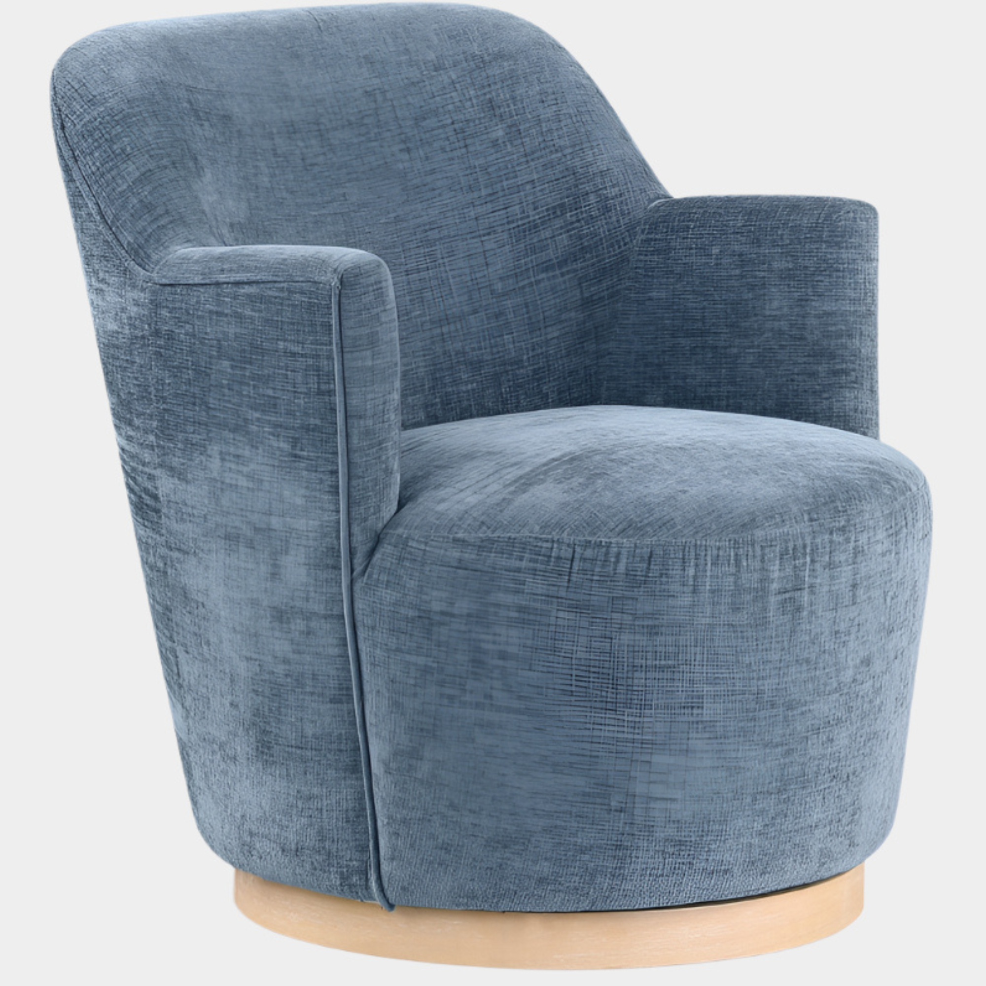 Fauteuil d'appoint rembourré en chenille Vivi