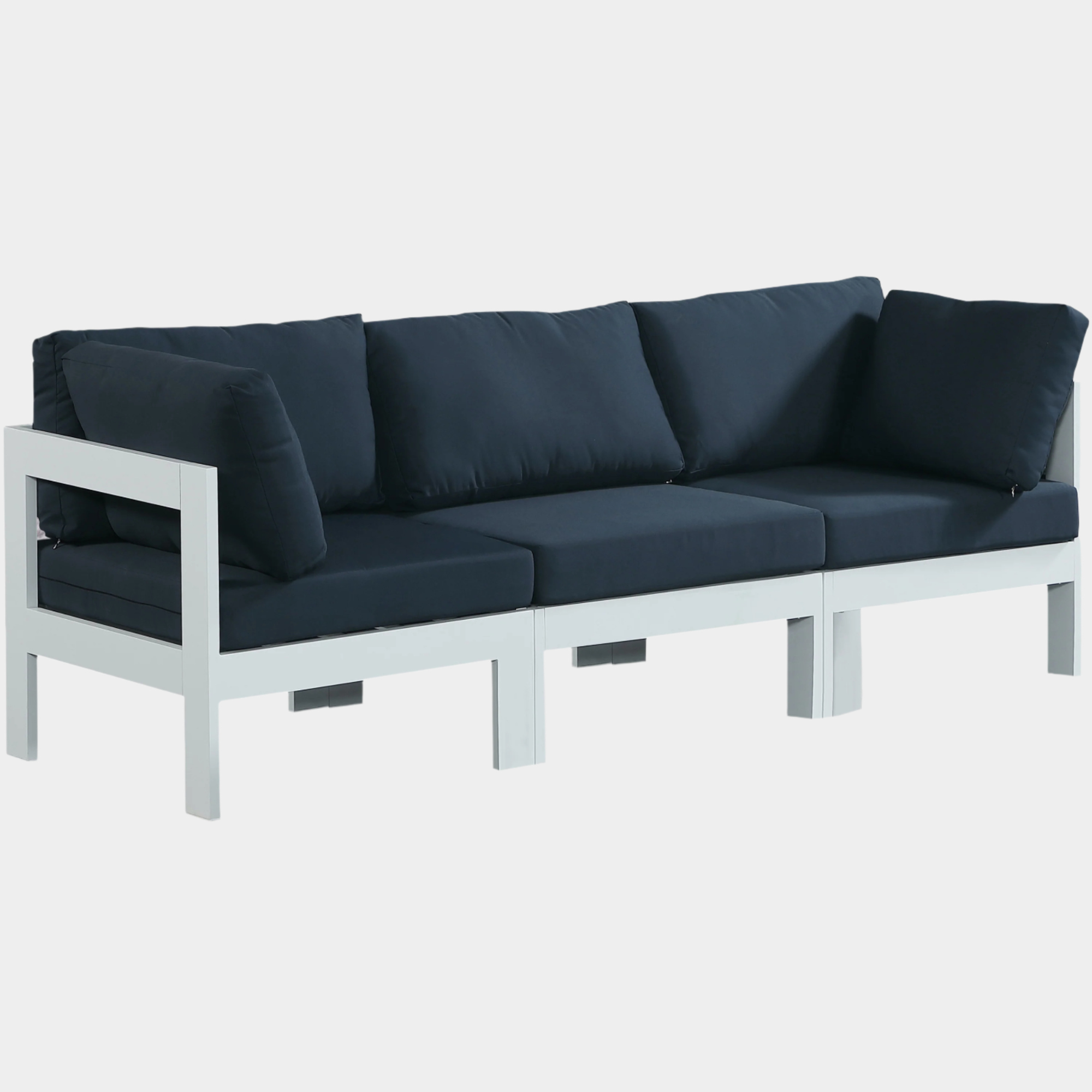 Chaise longue en tissu Orian Teddy