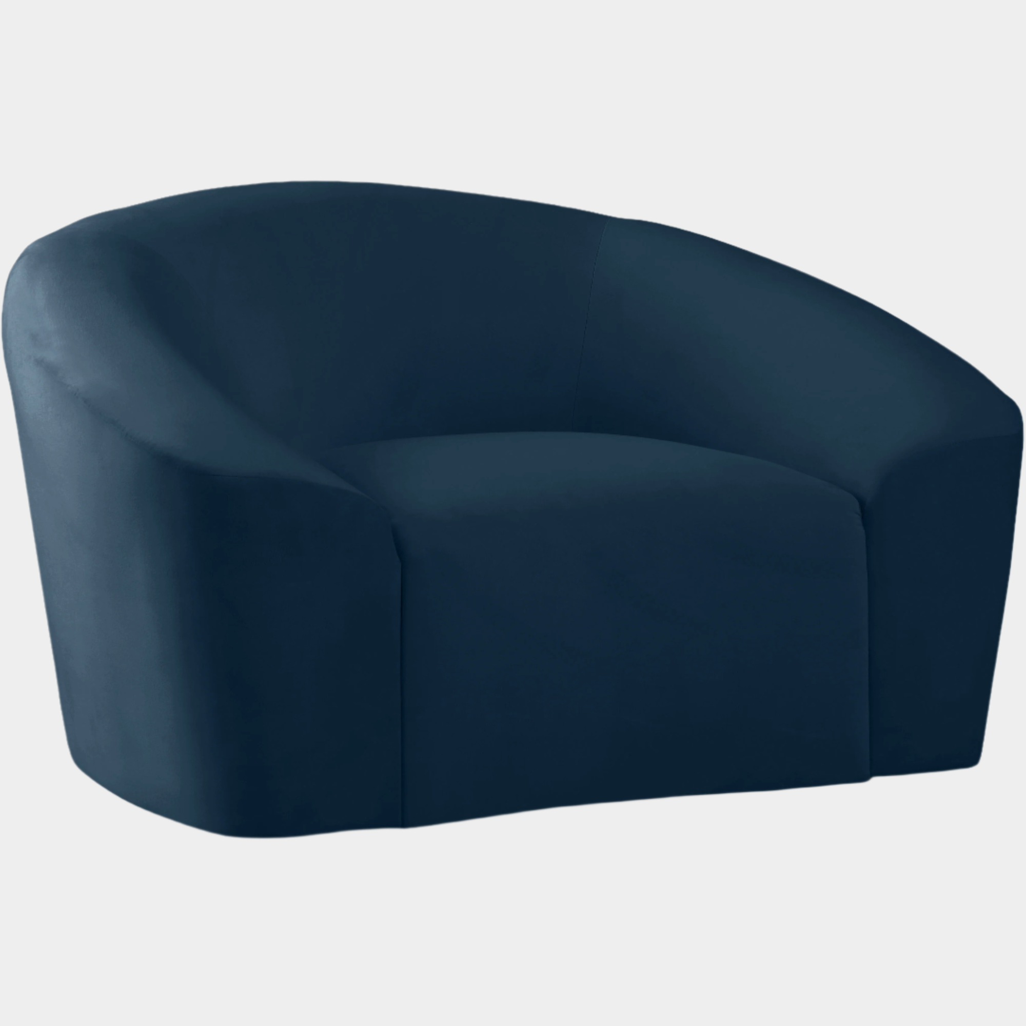 Fauteuil d'appoint rembourré en chenille Vivi