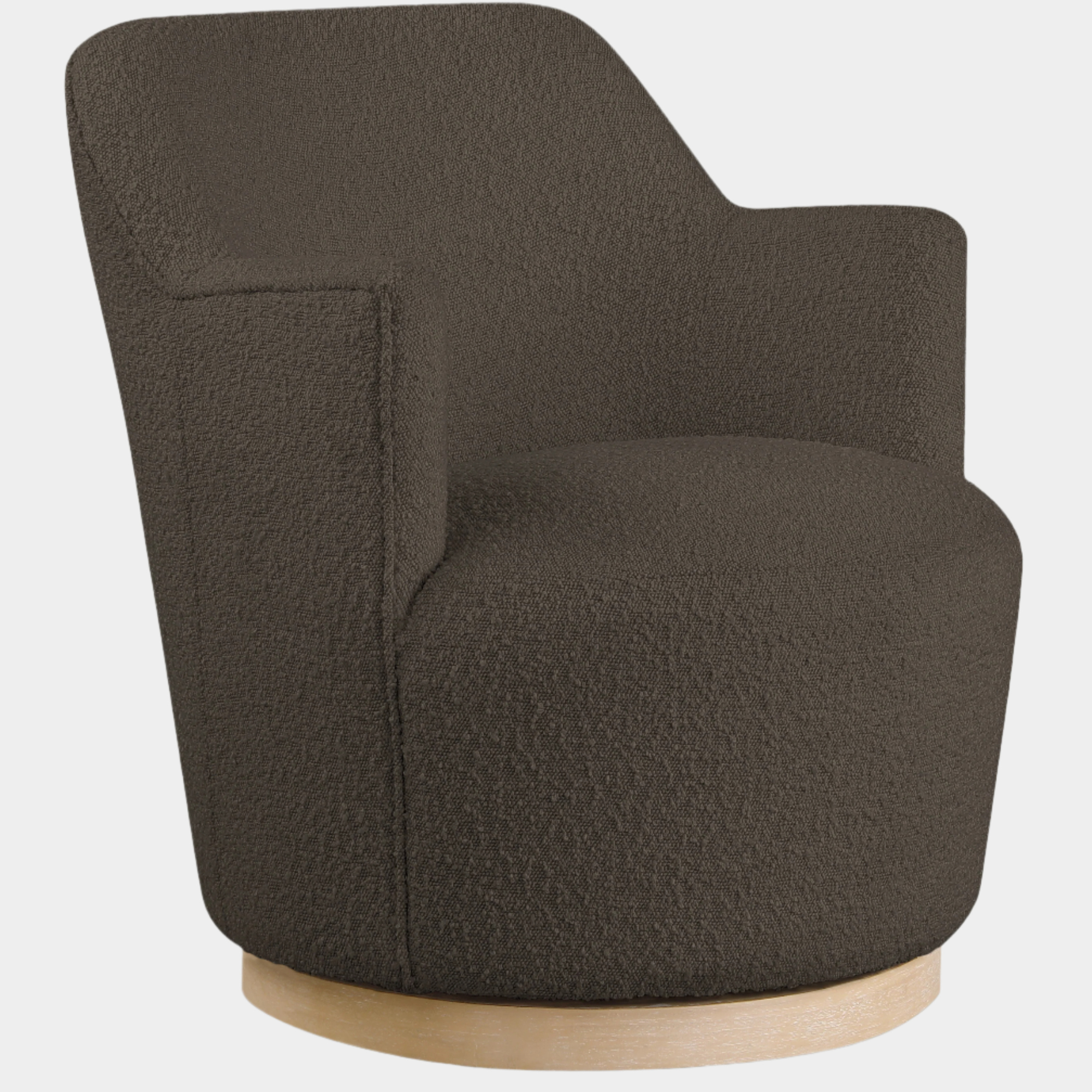 Fauteuil d'appoint rembourré en chenille Vivi
