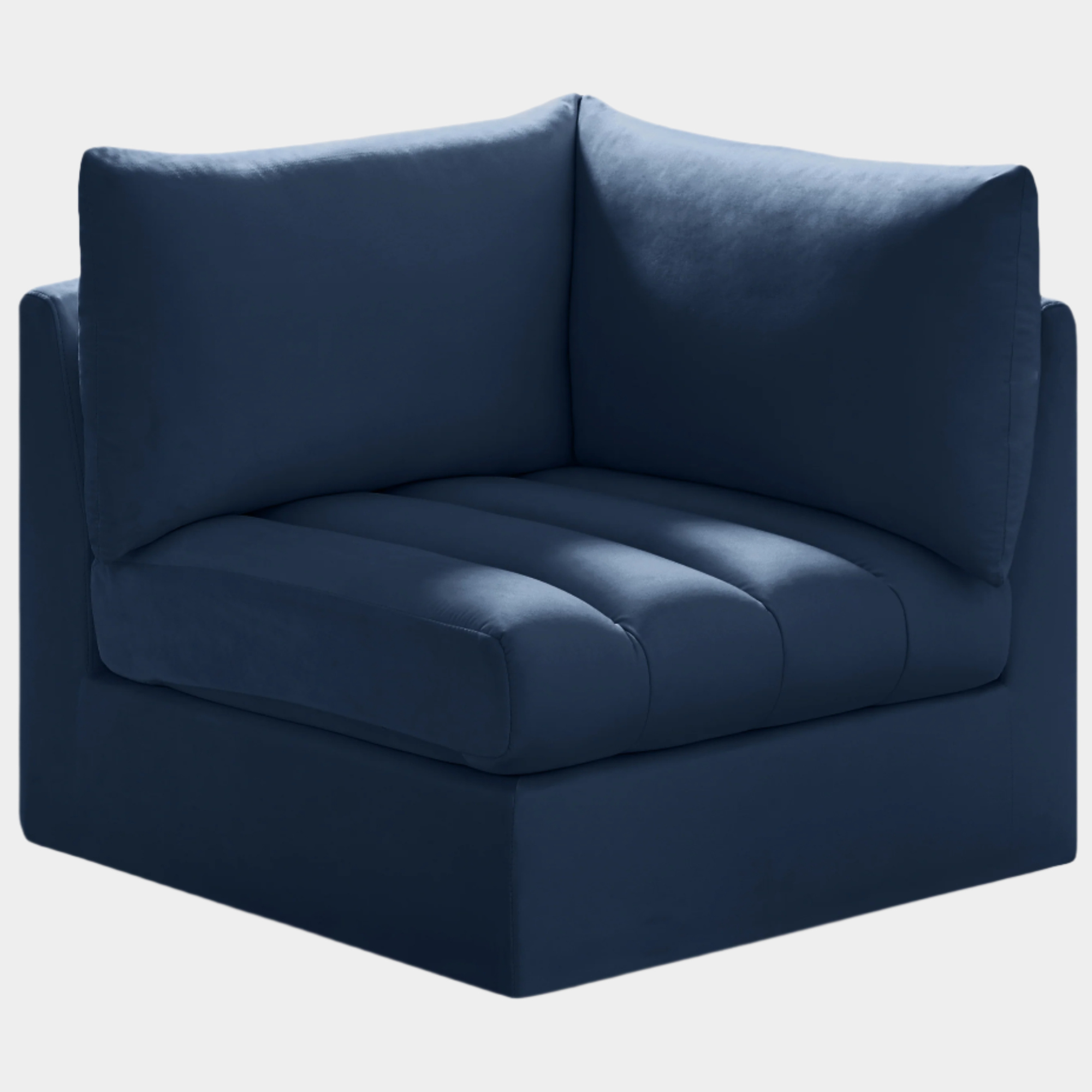 Jacob Velvet Upholstered Corner Modular Chair