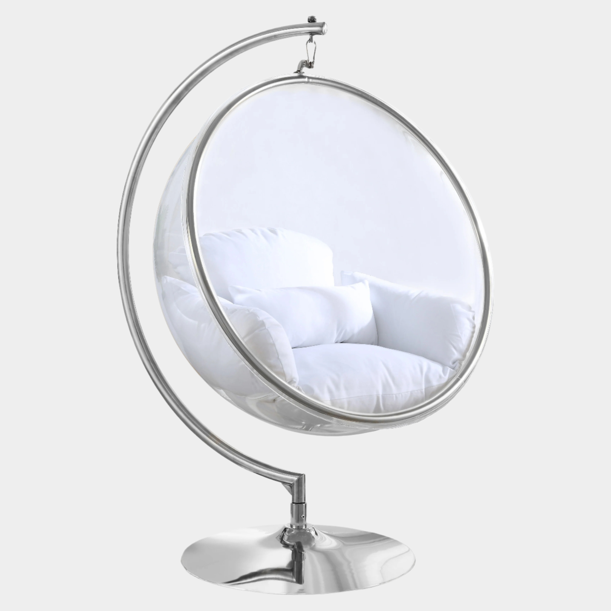 Fauteuil d'appoint rembourré en chenille Vivi