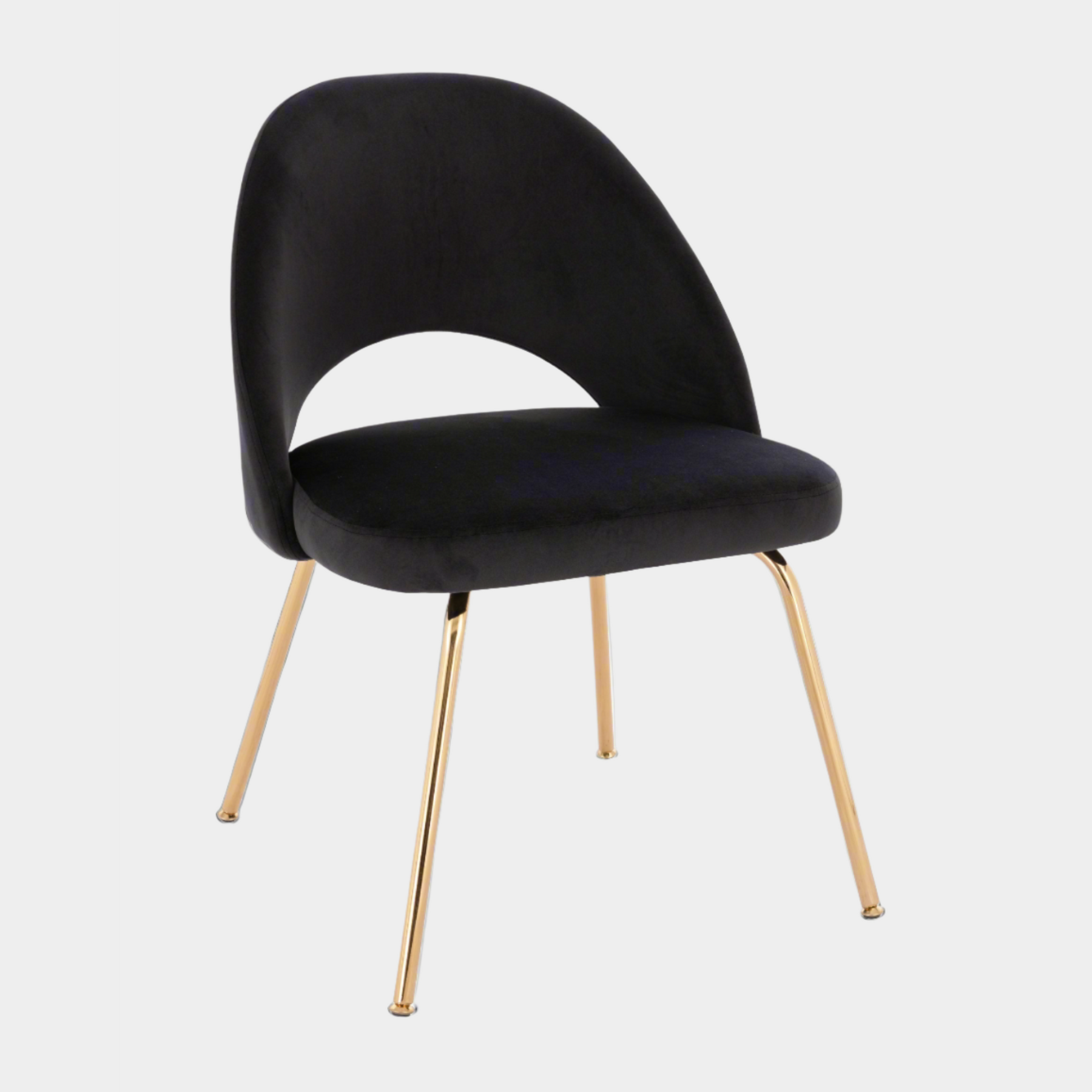 Sand Gold Velvet Dining Chair