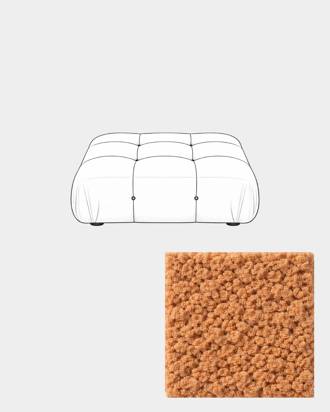 Mario Bellini Ottoman