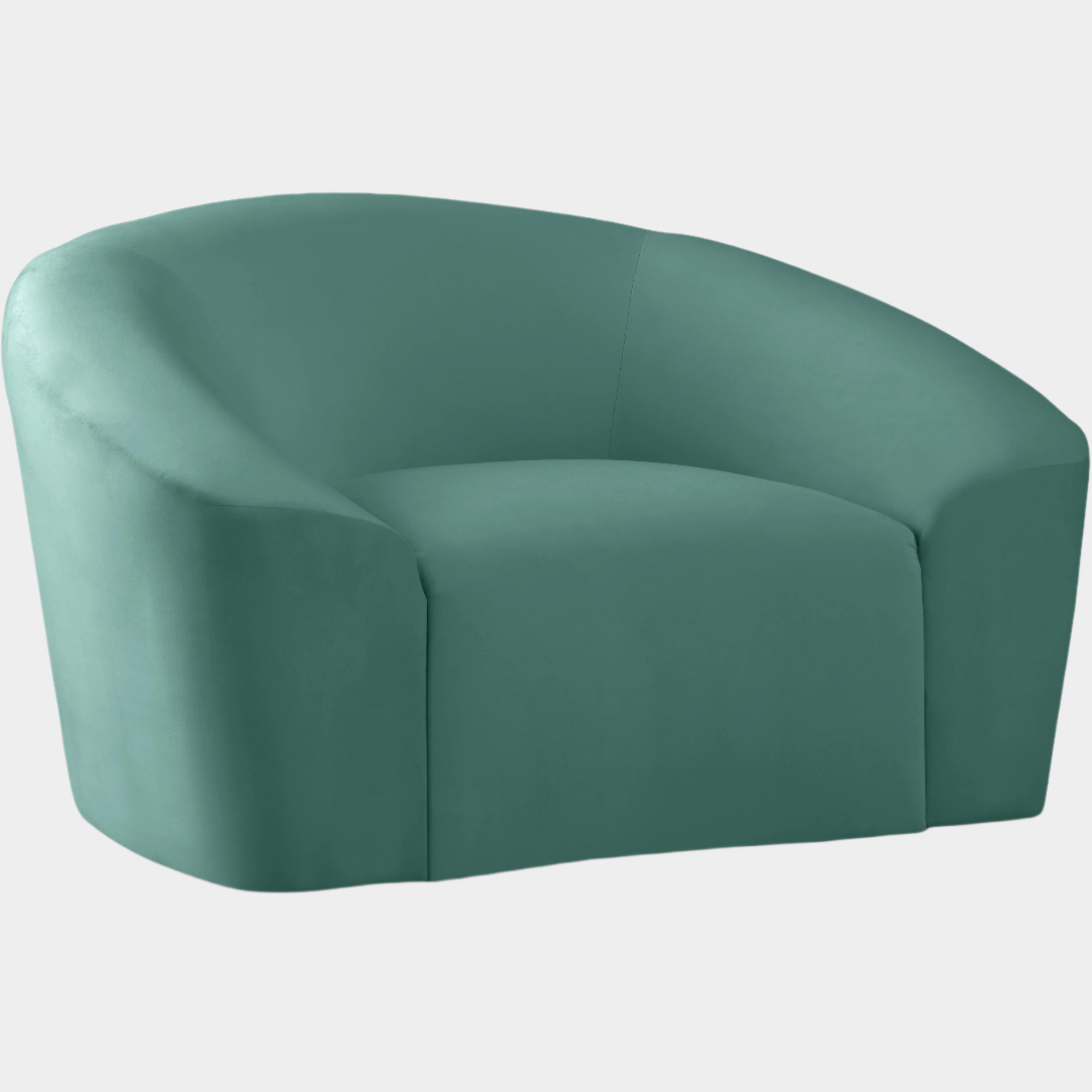 Fauteuil d'appoint rembourré en chenille Vivi