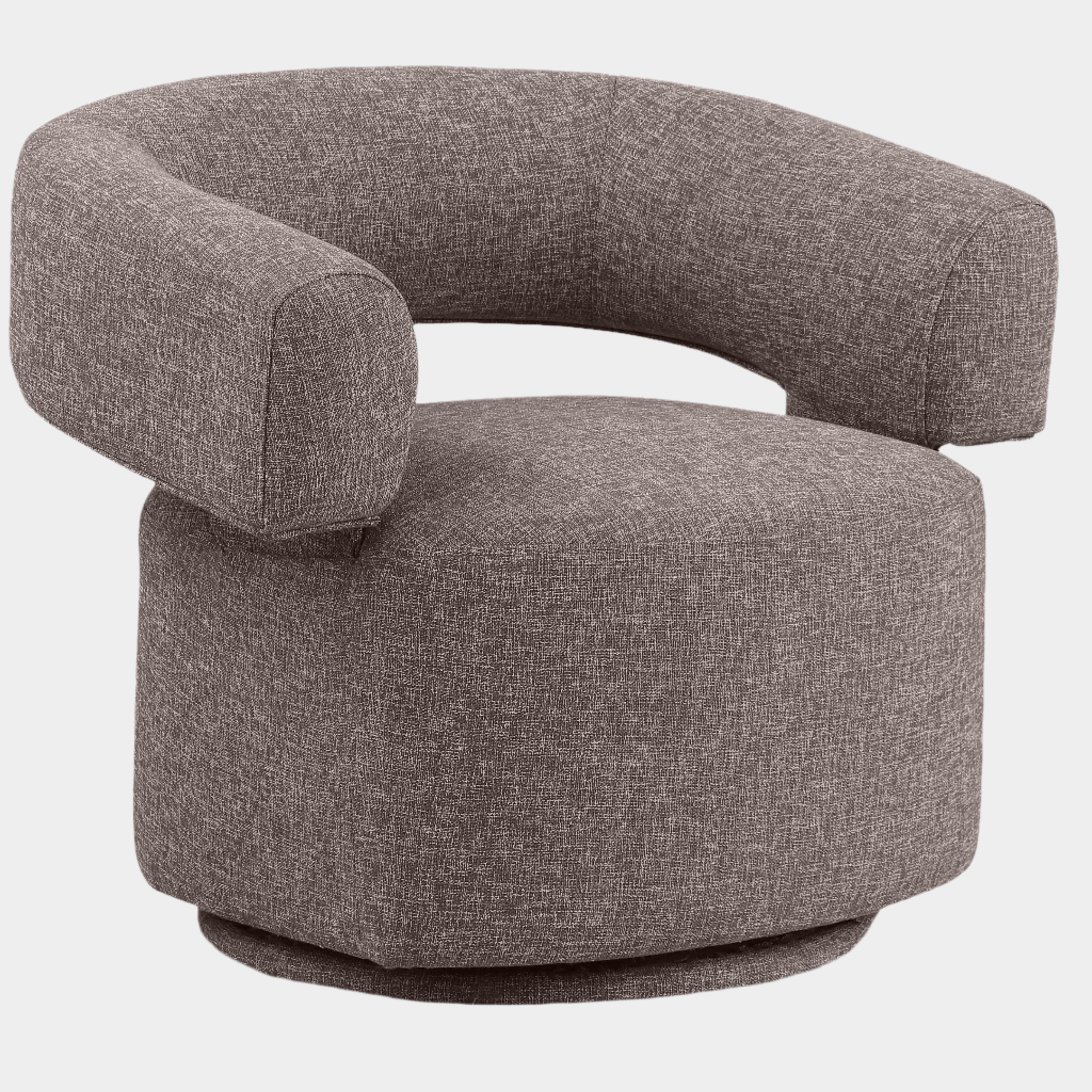 Fauteuil d'appoint rembourré en chenille Vivi